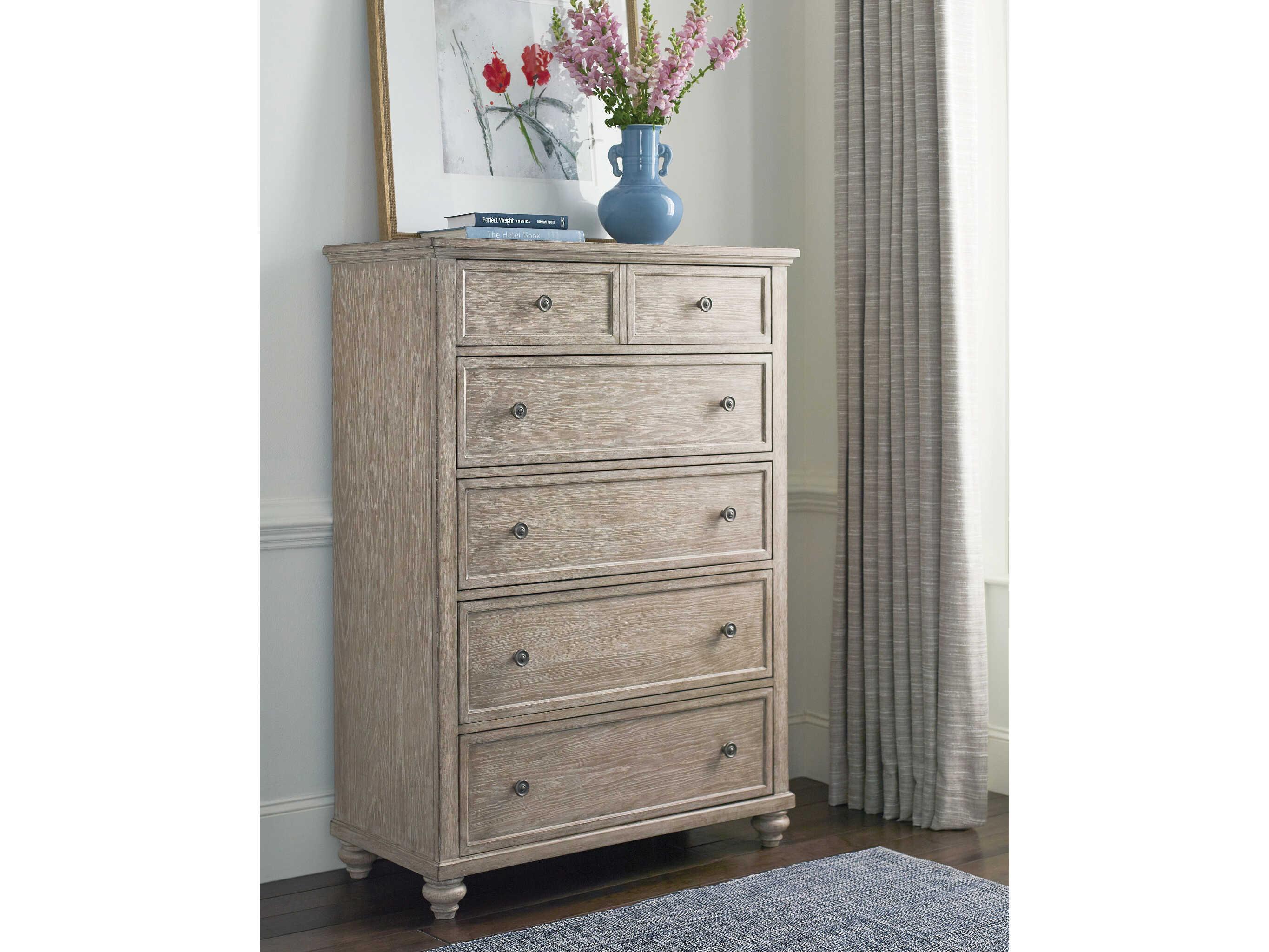 American Drew Cambric Miriam Breve Beige Hardwood Accent Chest