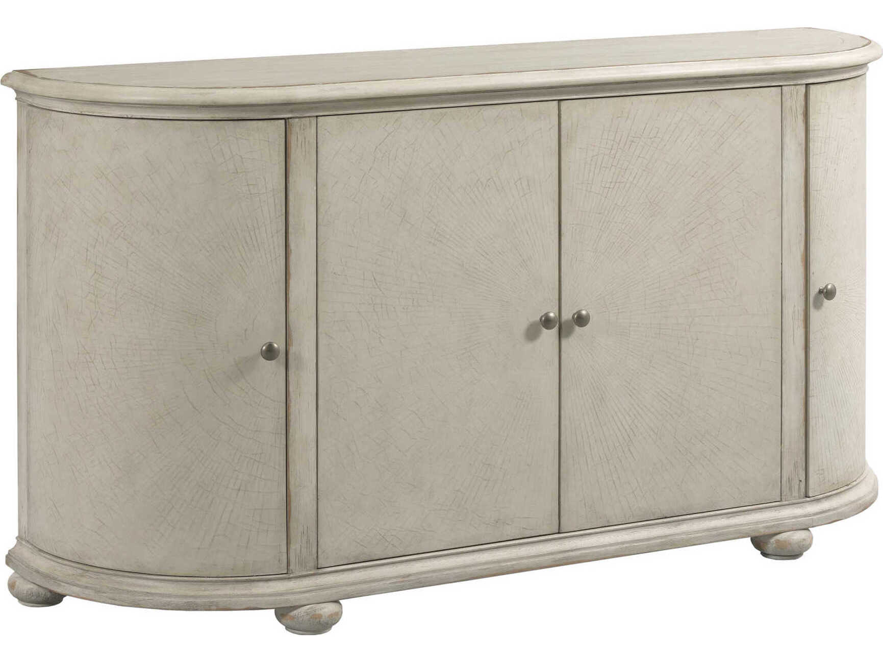 American Drew Cambric Picard 66" Oak Wood Creme Sideboard