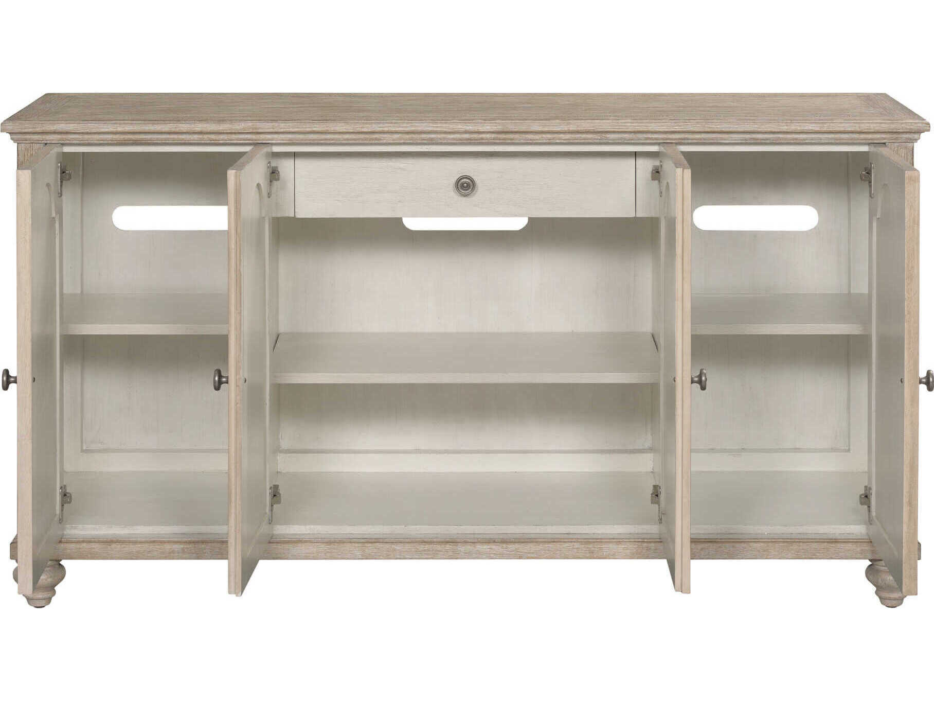 American Drew Cambric Natala 66" Oak Wood Breve Sideboard