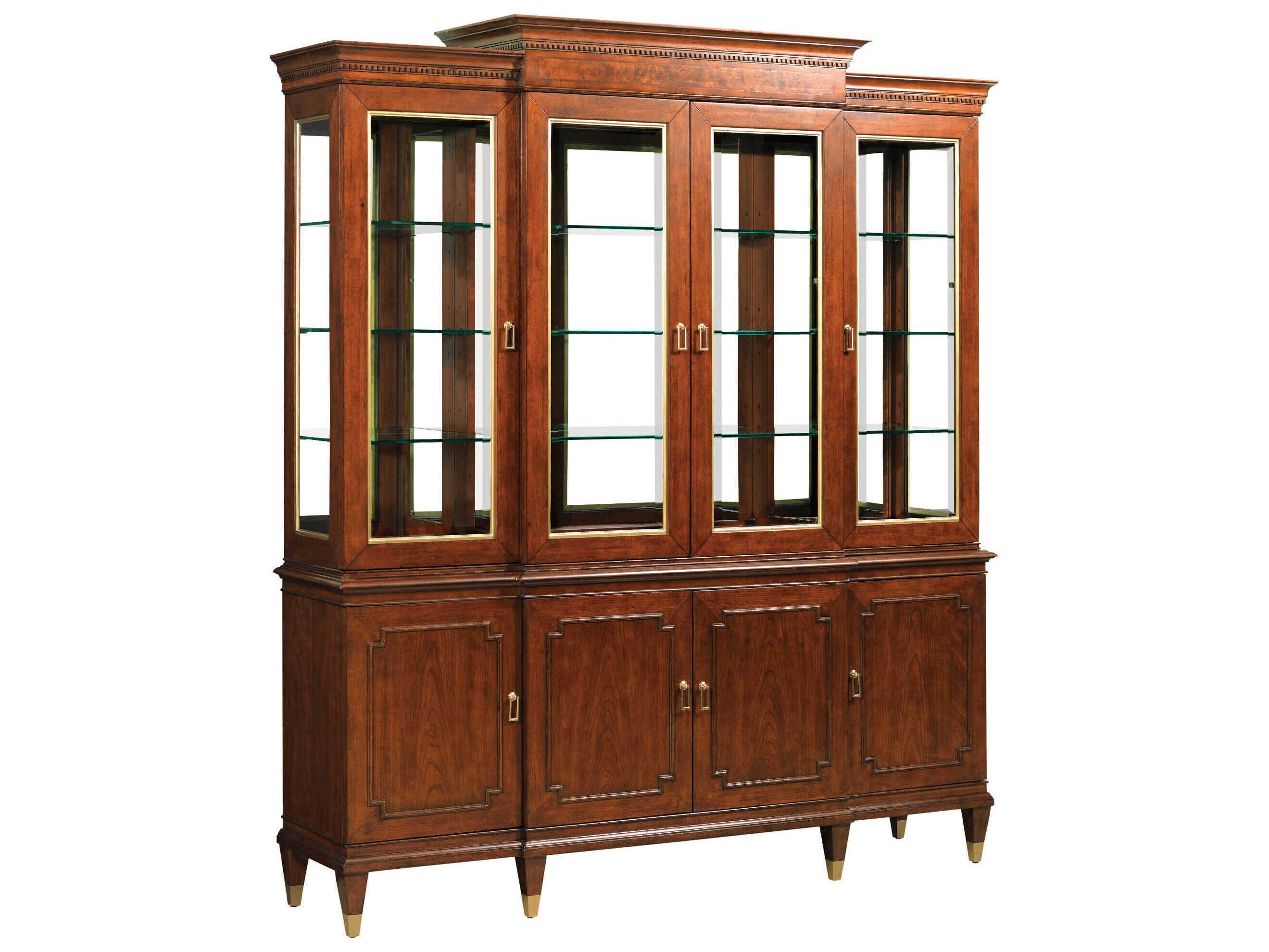 American Drew Addison Andover Solid Wood New Classic Display Cabinet
