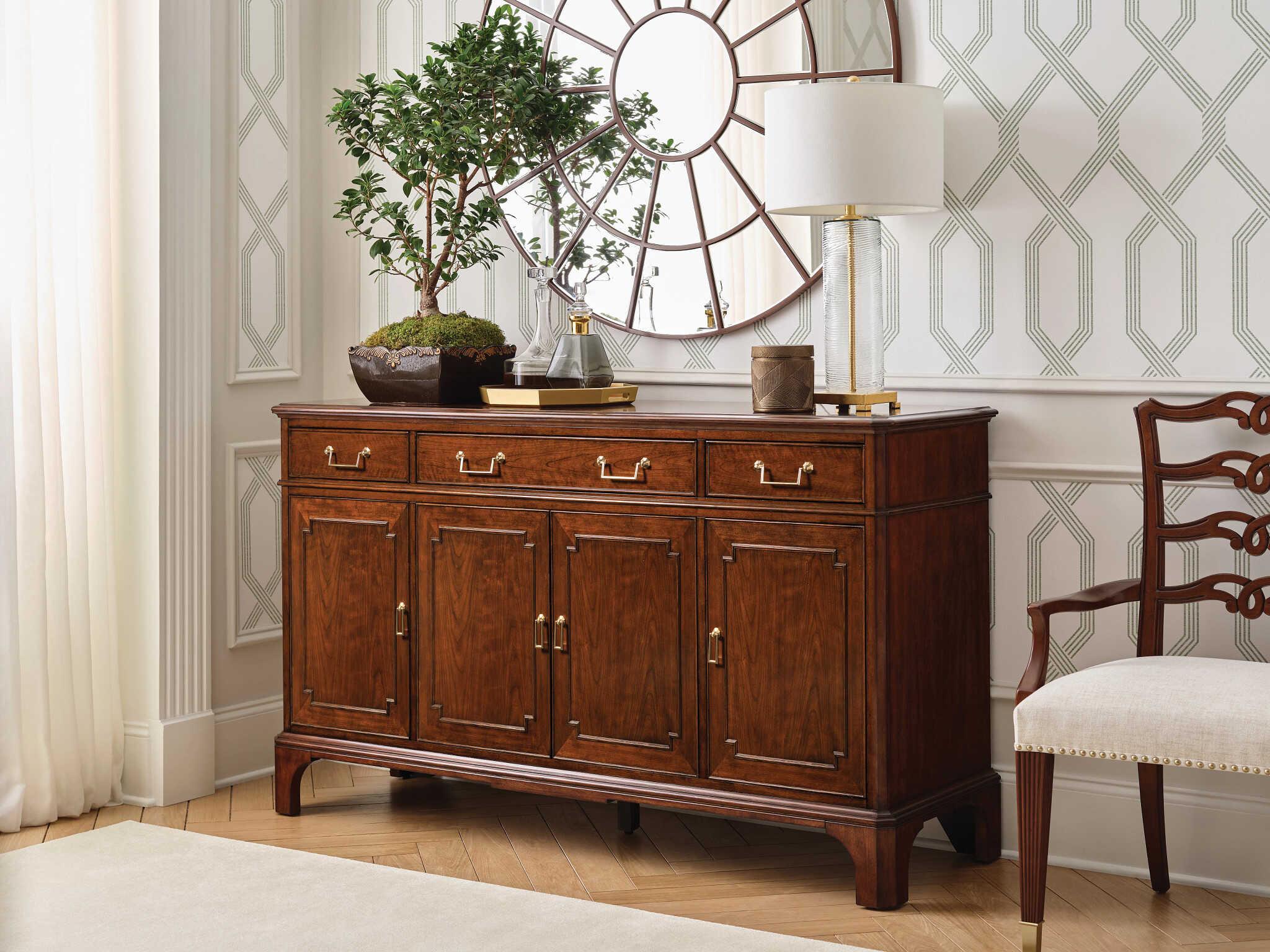 American Drew Addison Addison 68" Solid Wood New Classic Sideboard