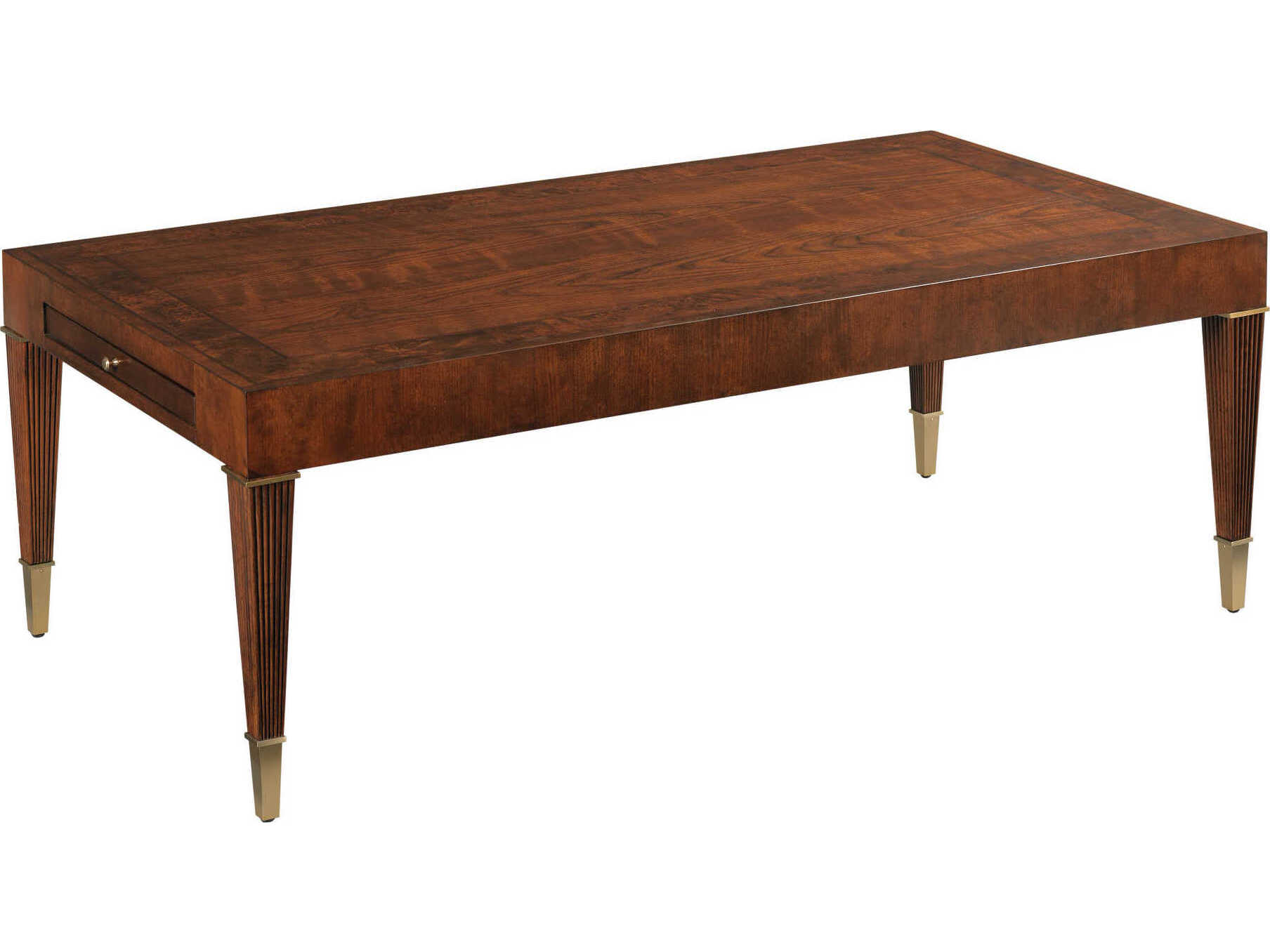 American Drew Addison Greenhill Rectangular Wood New Classic Coffee Table