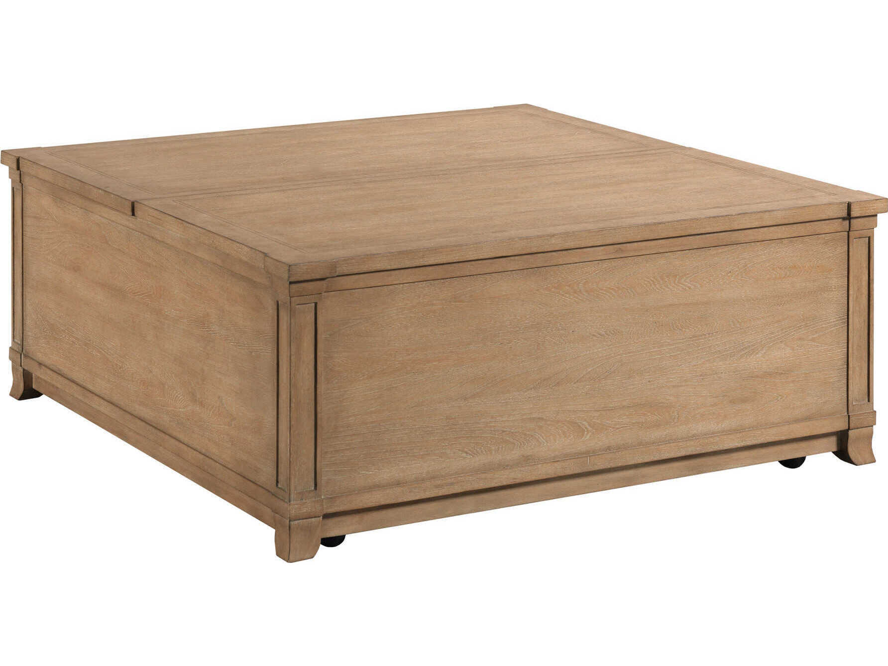 American Drew Chastain Woodfield Square Wood Coffee Table