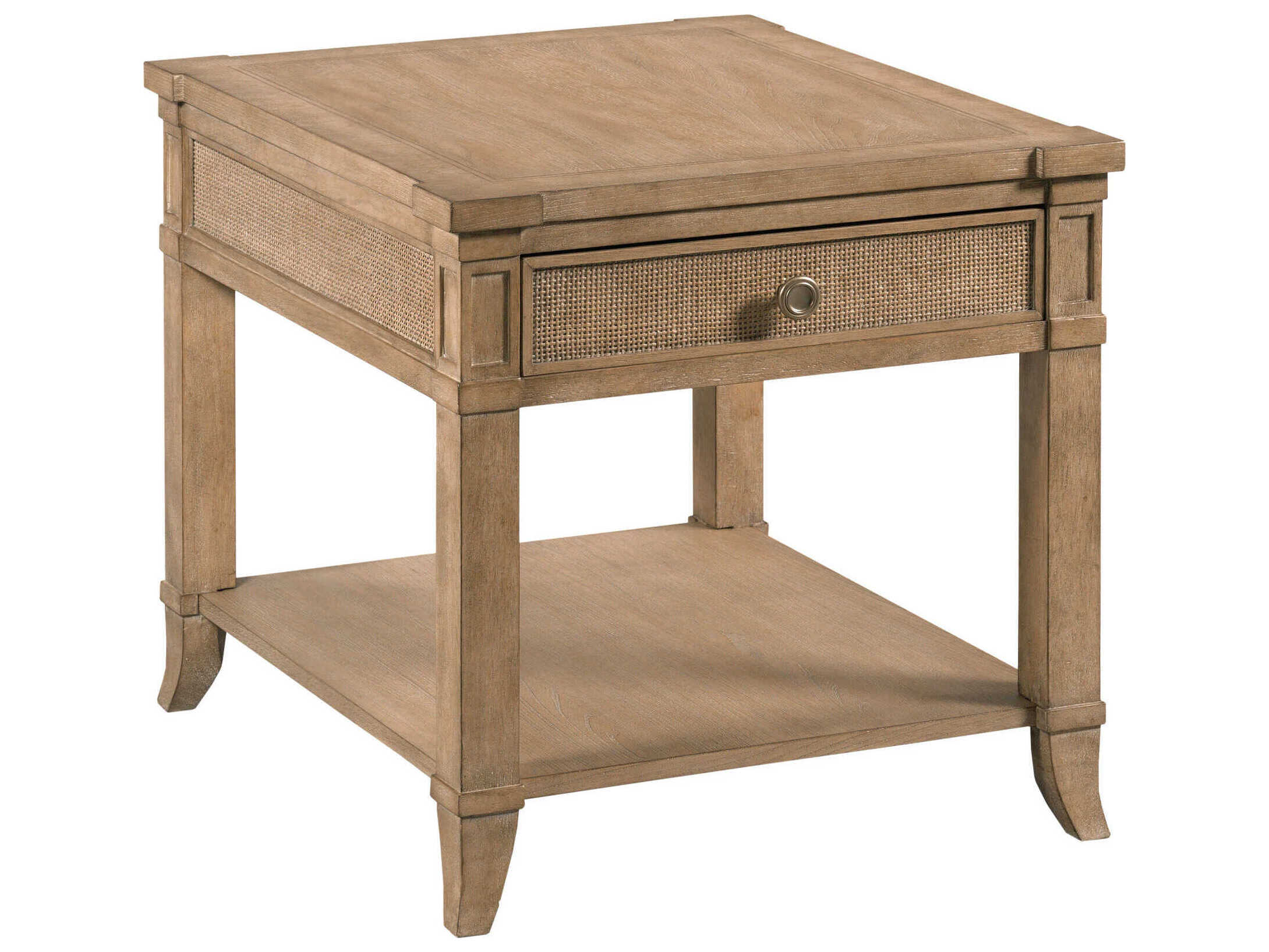 American Drew Chastain Woodfield Rectangular Wood End Table