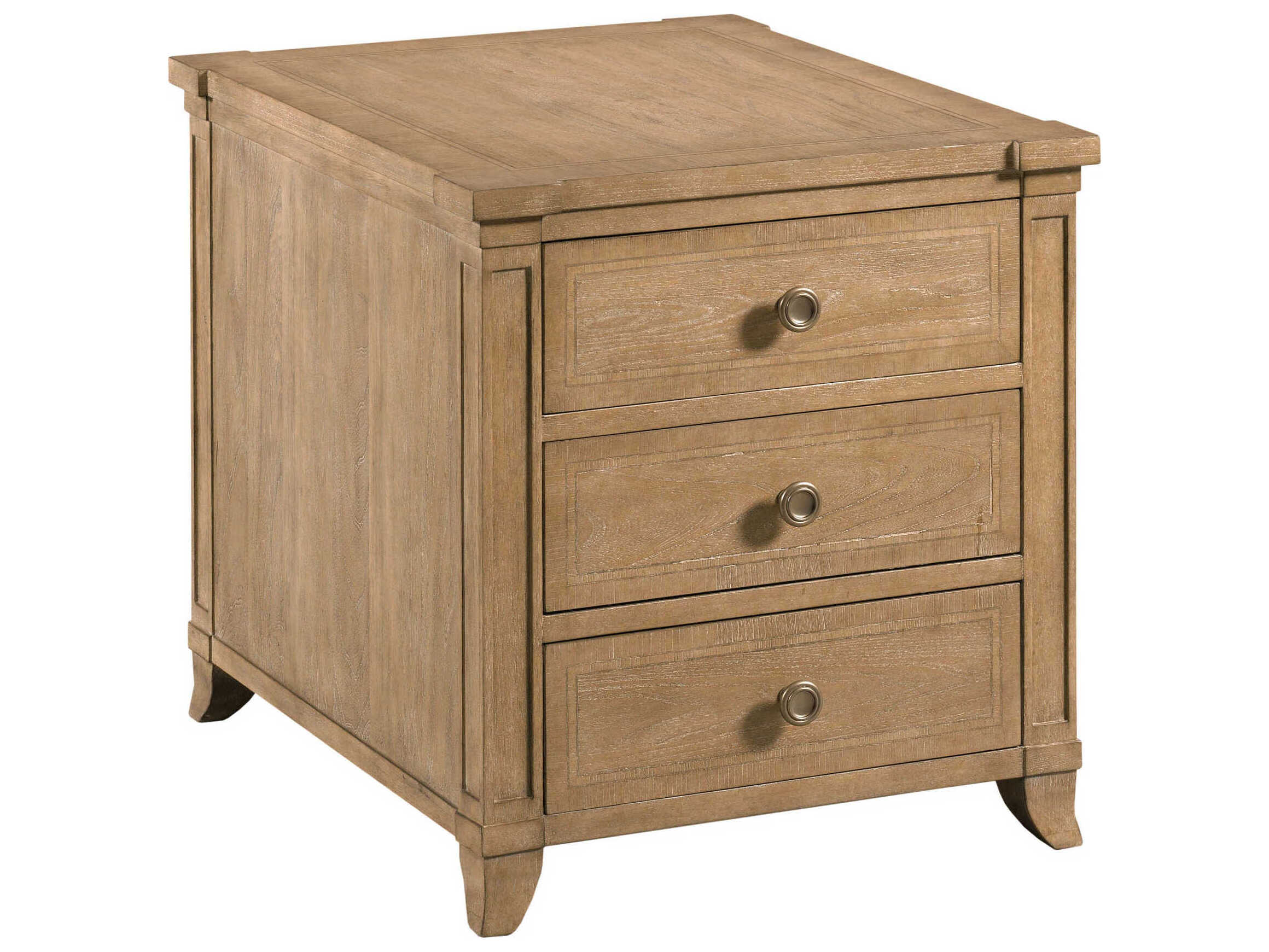 American Drew Chastain Woodfield Rectangular Wood End Table