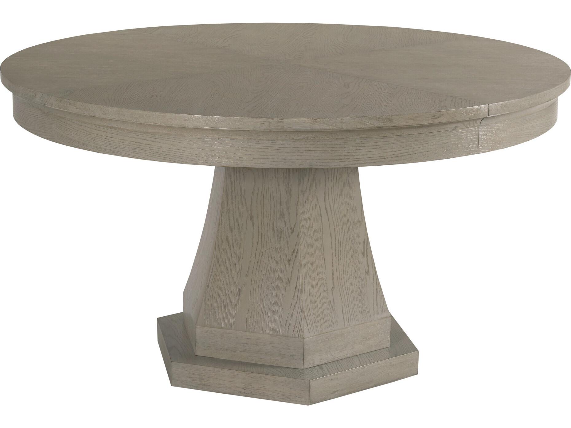 American Drew Milan Round Wood Dining Table