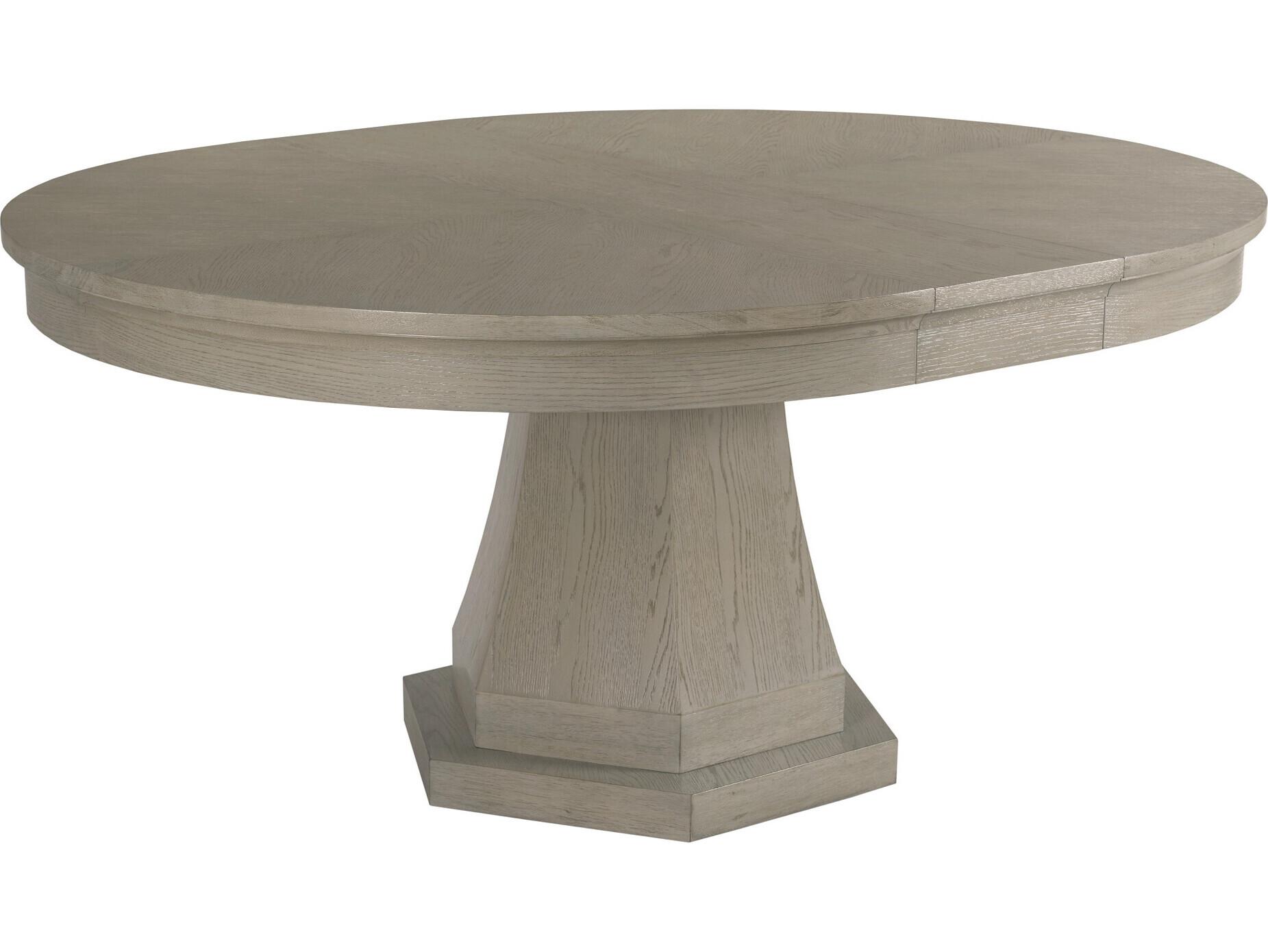 American Drew Milan Round Wood Dining Table