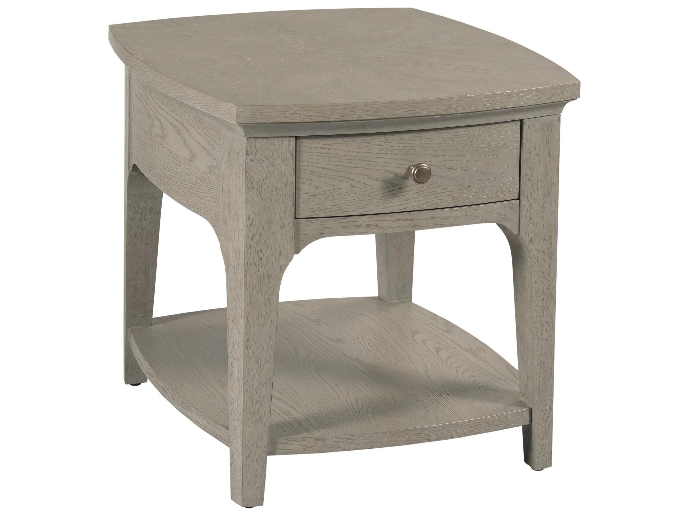 American Drew Milan Rectangular Wood End Table