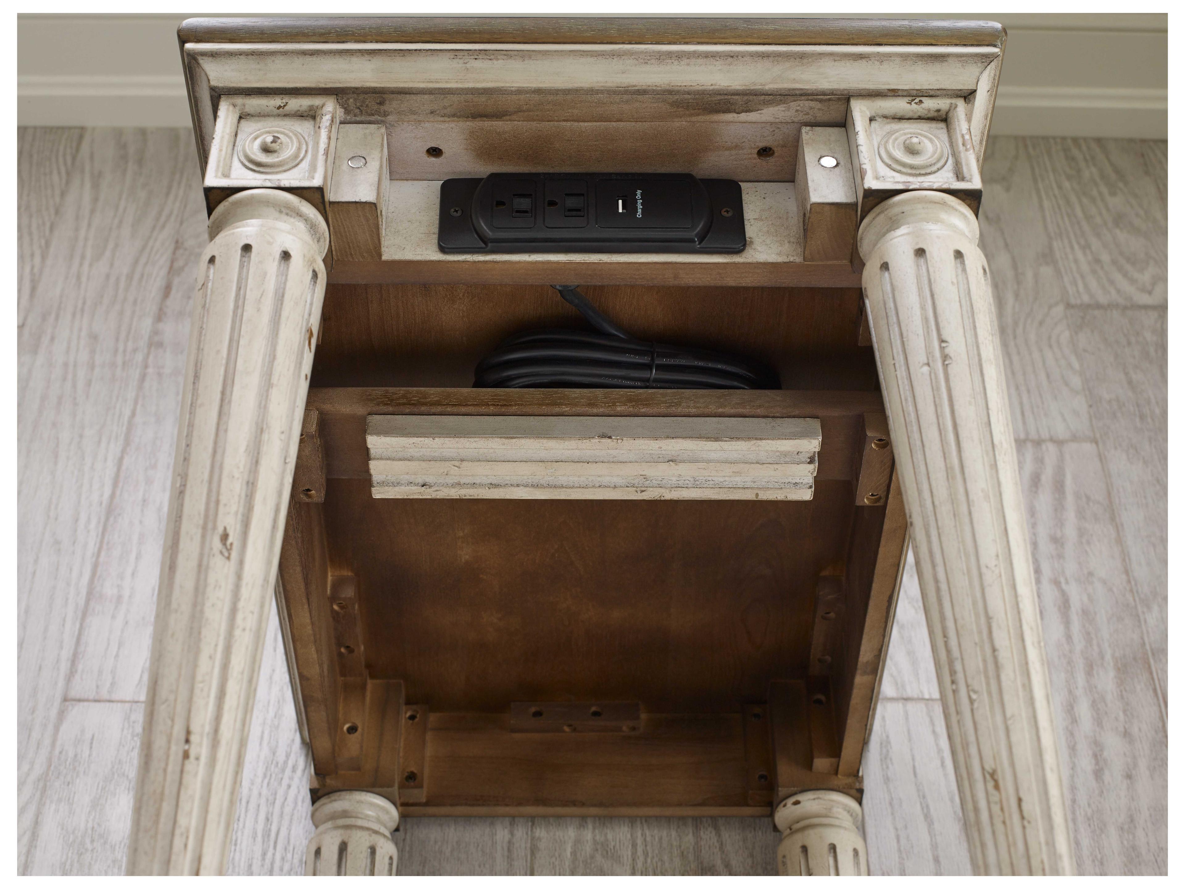 American Drew Southbury Charging Chairside Table