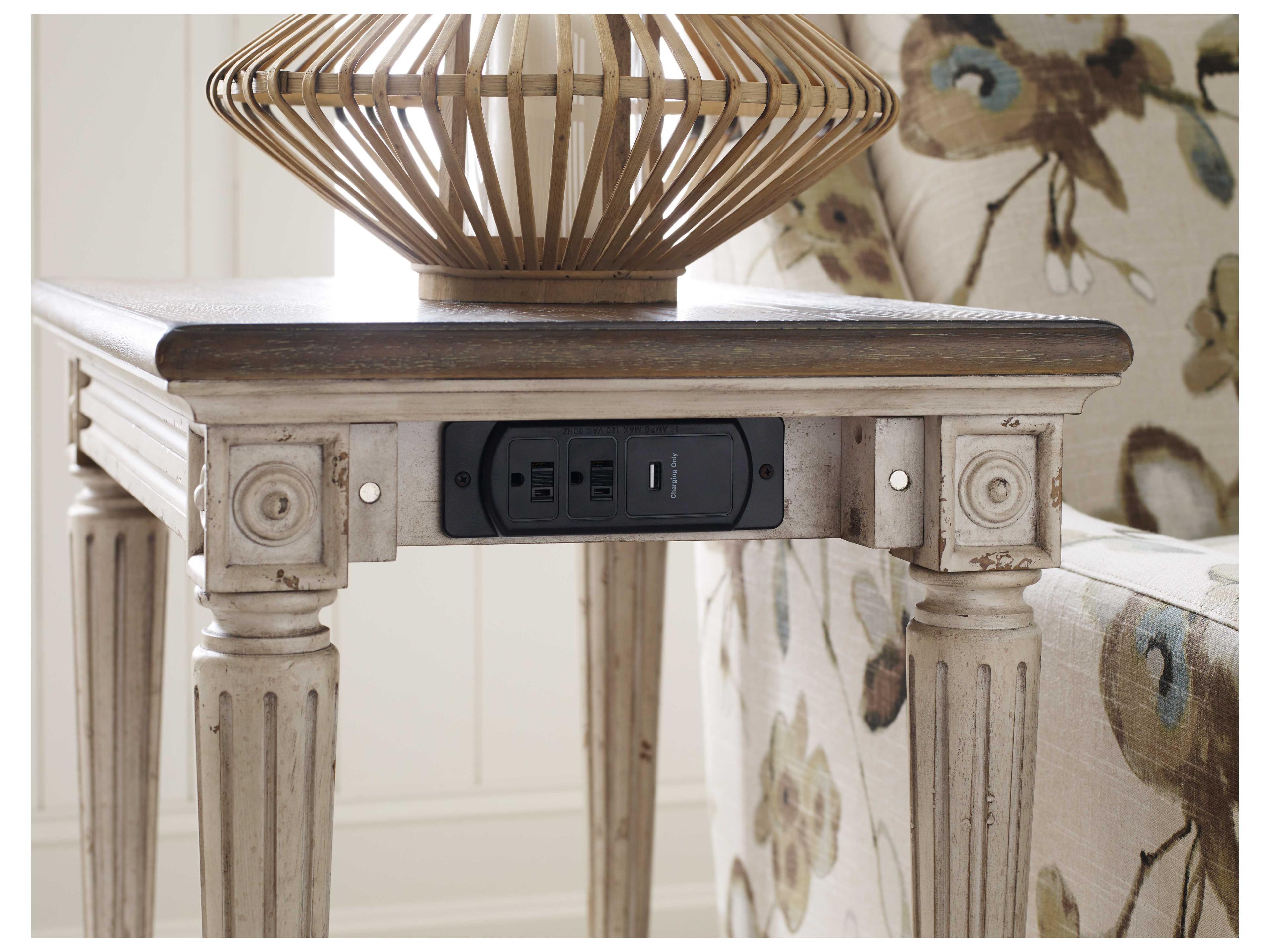 American Drew Southbury Charging Chairside Table