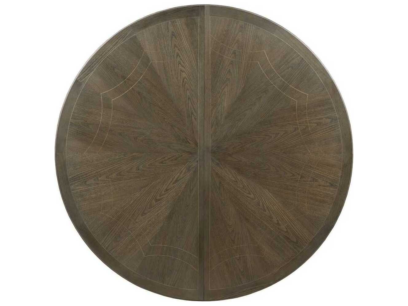 American Drew Savona Octavia Round Wood Versaille Dining Table