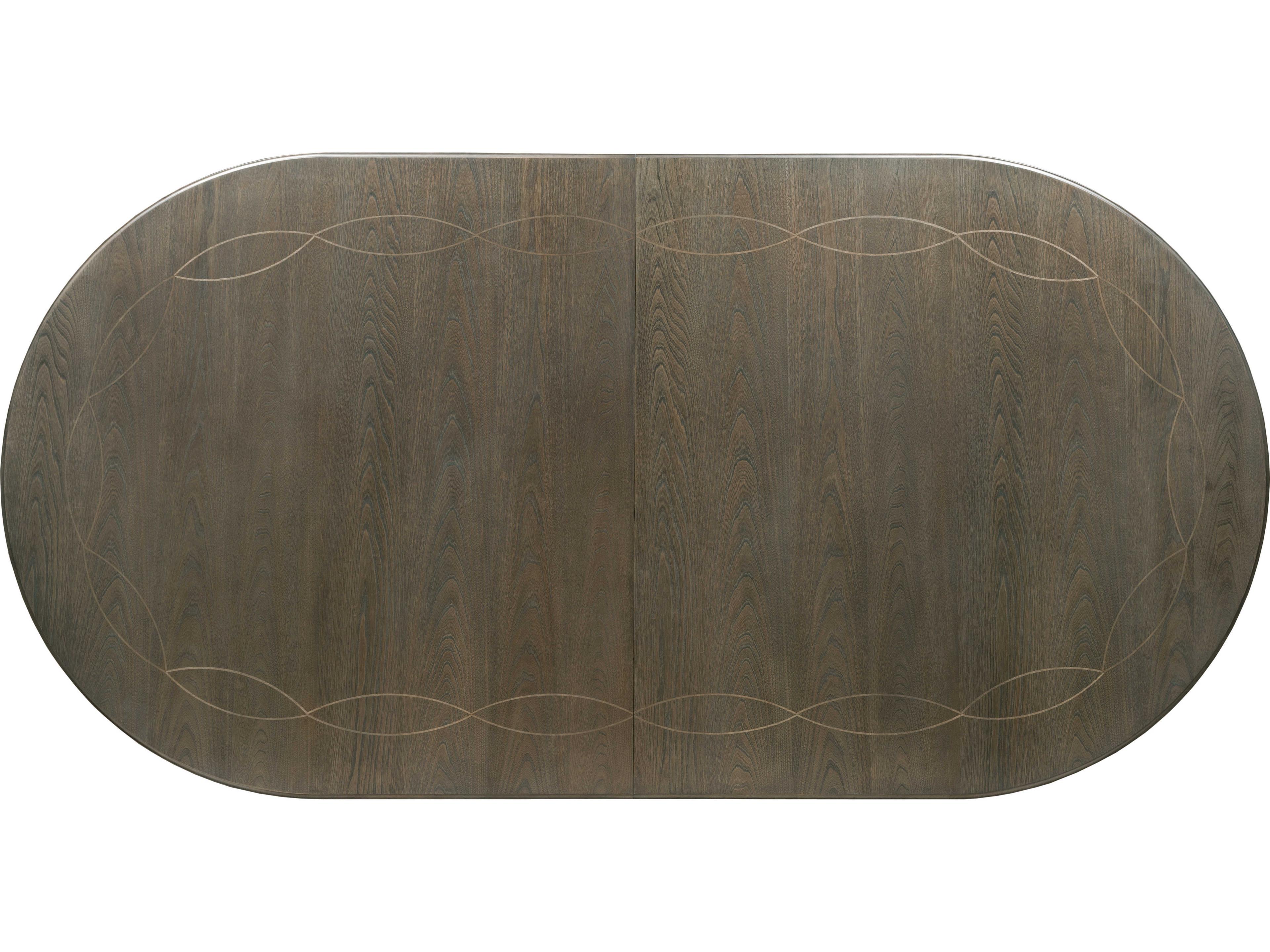 American Drew Savona Friedrick Extendable Oval Wood Versaille Dining Table