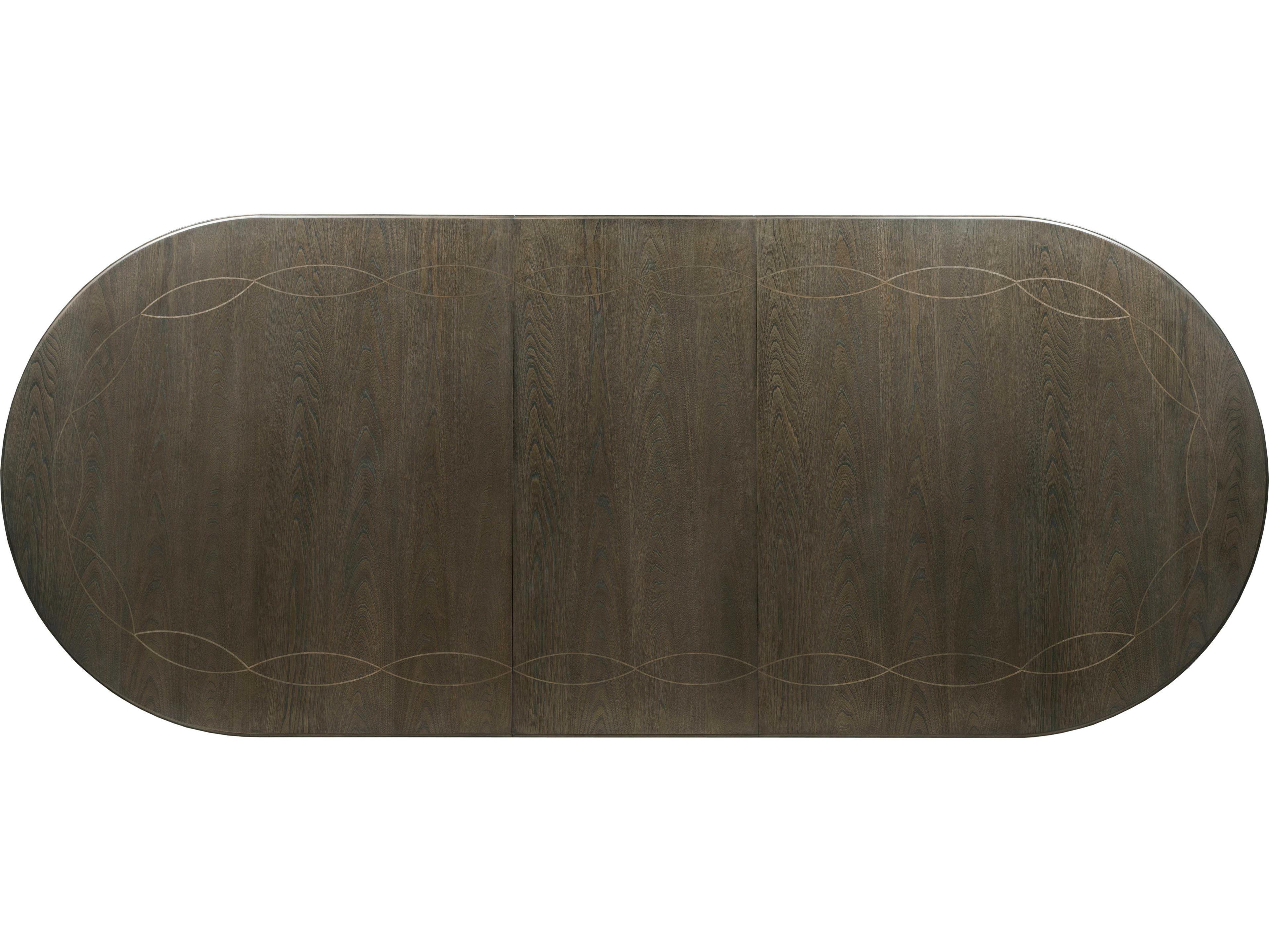 American Drew Savona Friedrick Extendable Oval Wood Versaille Dining Table