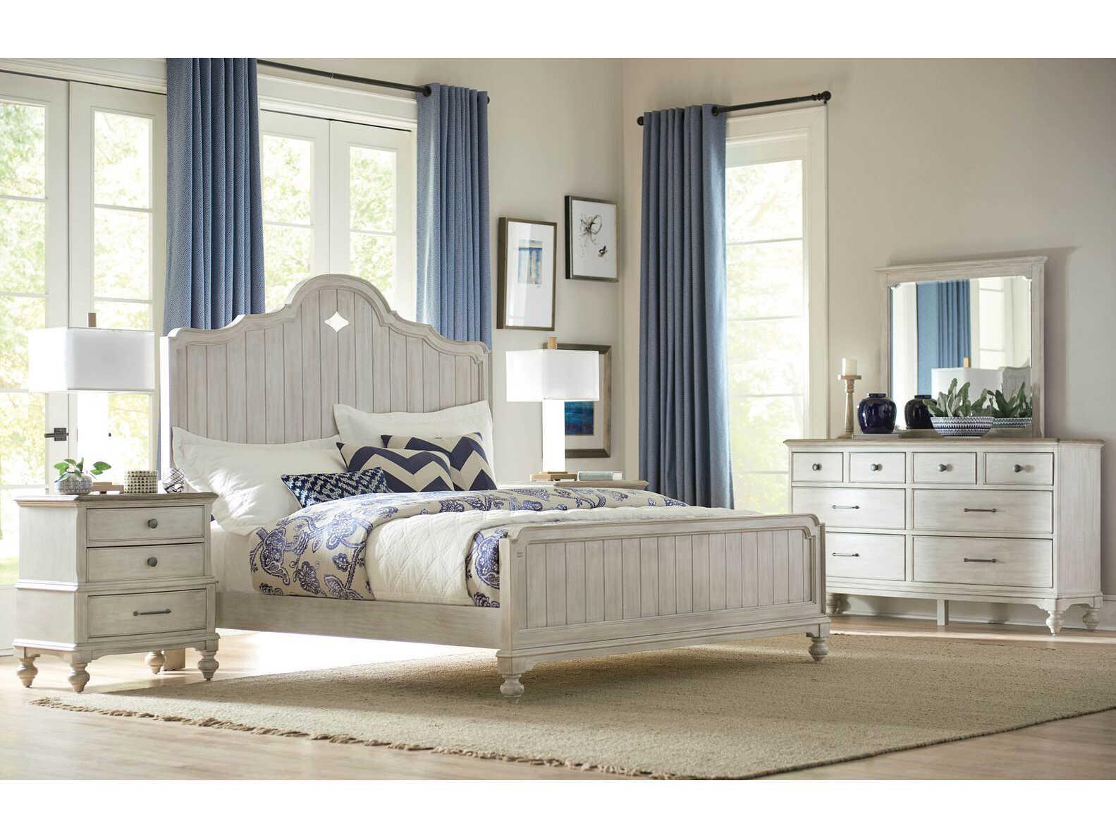 American Drew Litchfield Weymouth Beige Hardwood Double Dresser