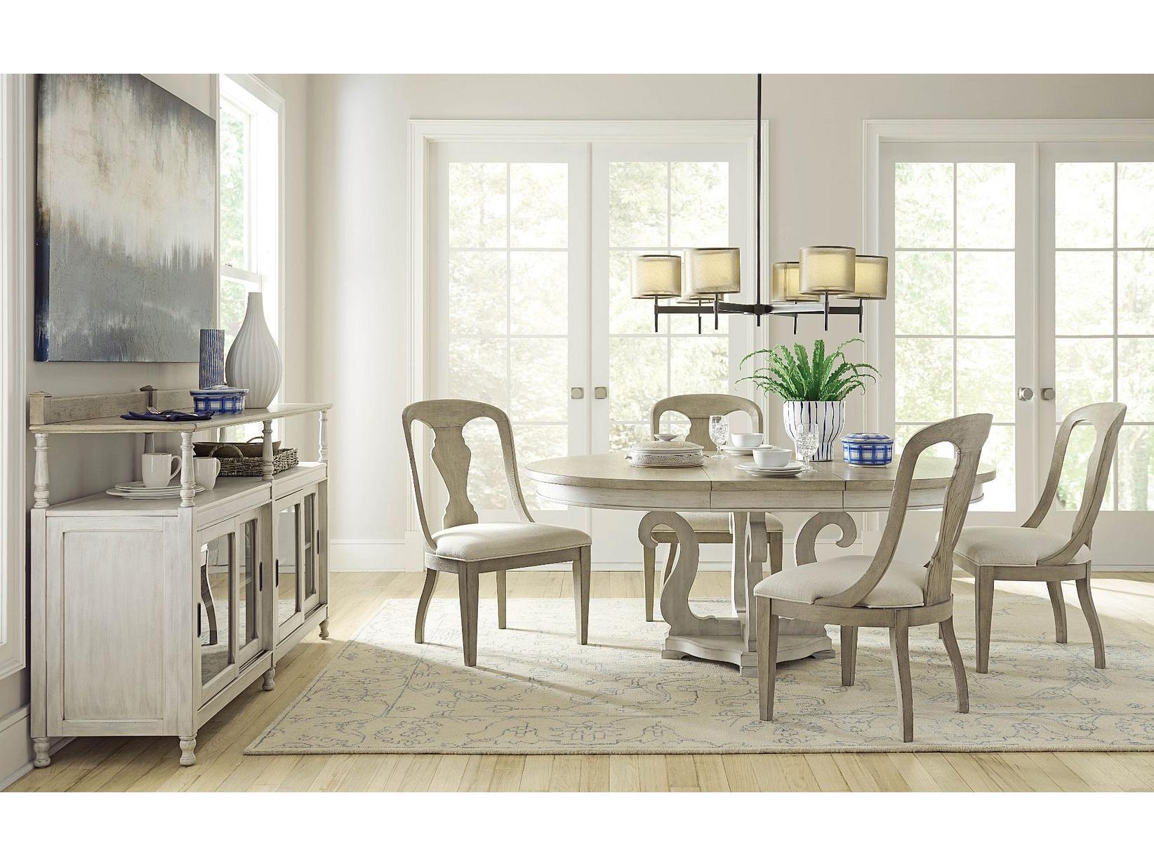 American Drew Litchfield Hardwood Dining Room Set