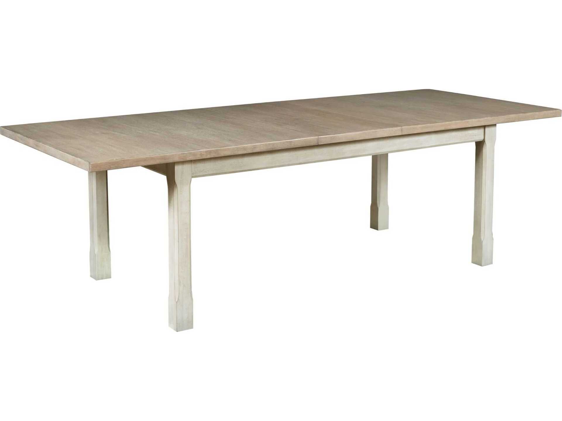 American Drew Litchfield Boathouse Rectangular Driftwood Sun Washed Dining Table