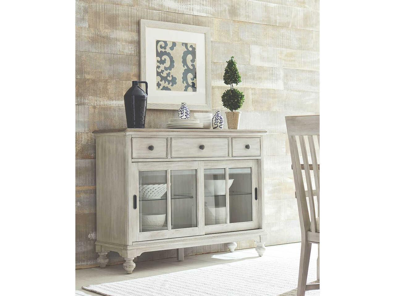 American Drew Litchfield 54" Hardwood Sun Washed Sideboard