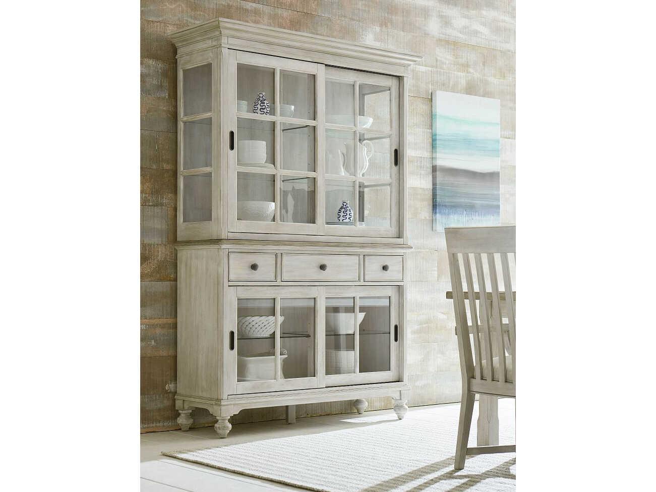 American Drew Litchfield 54" Hardwood Sun Washed Sideboard