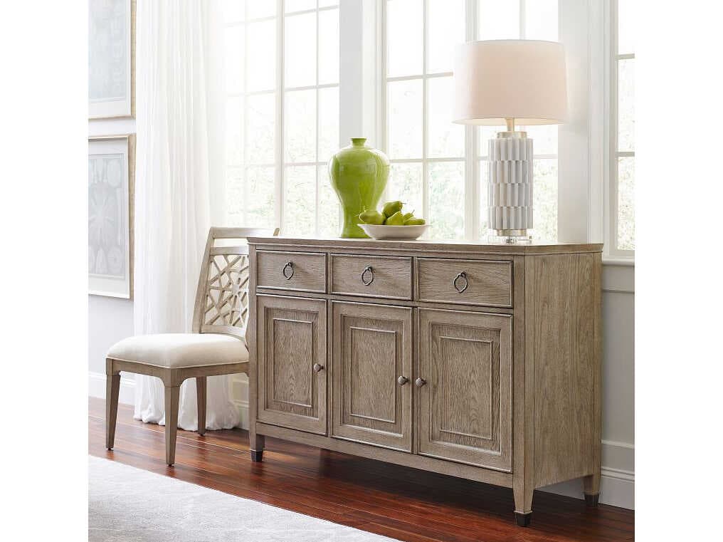 American Drew Vista Meridien 60" Hardwood Oyster Sideboard