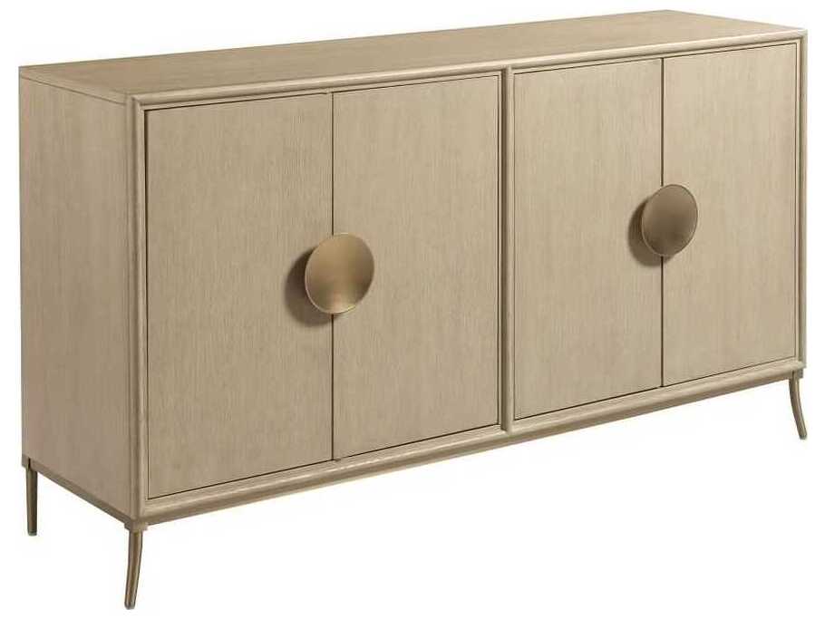 American Drew Lenox Laguna 64" Hardwood Alabaster Sideboard