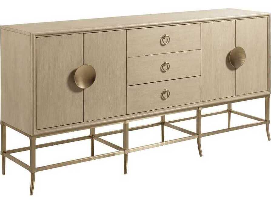 American Drew Lenox Carrera 76" Hardwood Alabaster Sideboard