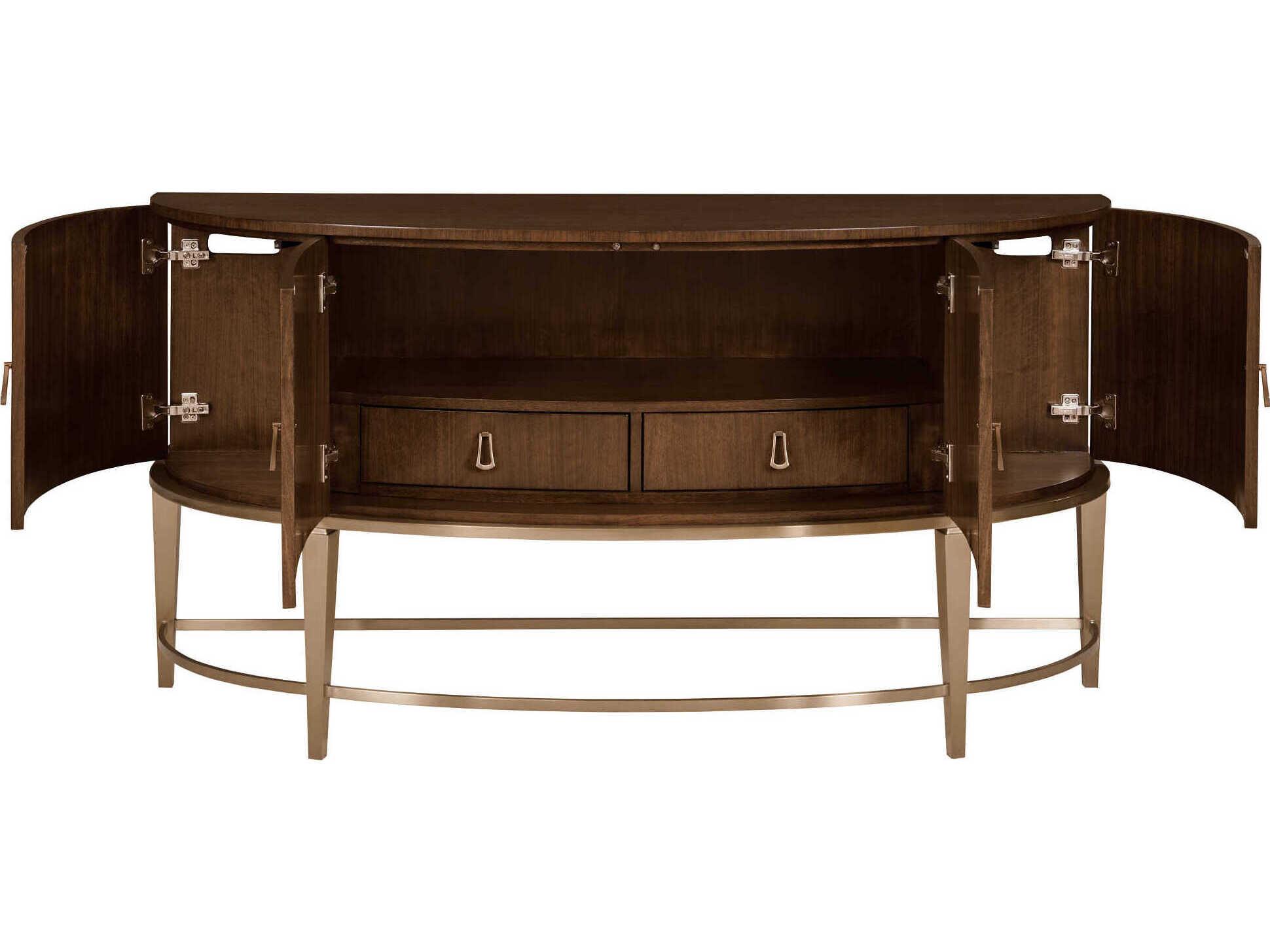 American Drew Vantage Gardner 66" Hardwood Amaretto Sideboard