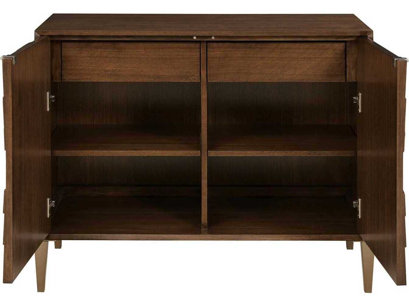 American Drew Vantage Norwalk Amaretto Gold Hardwood Accent Chest