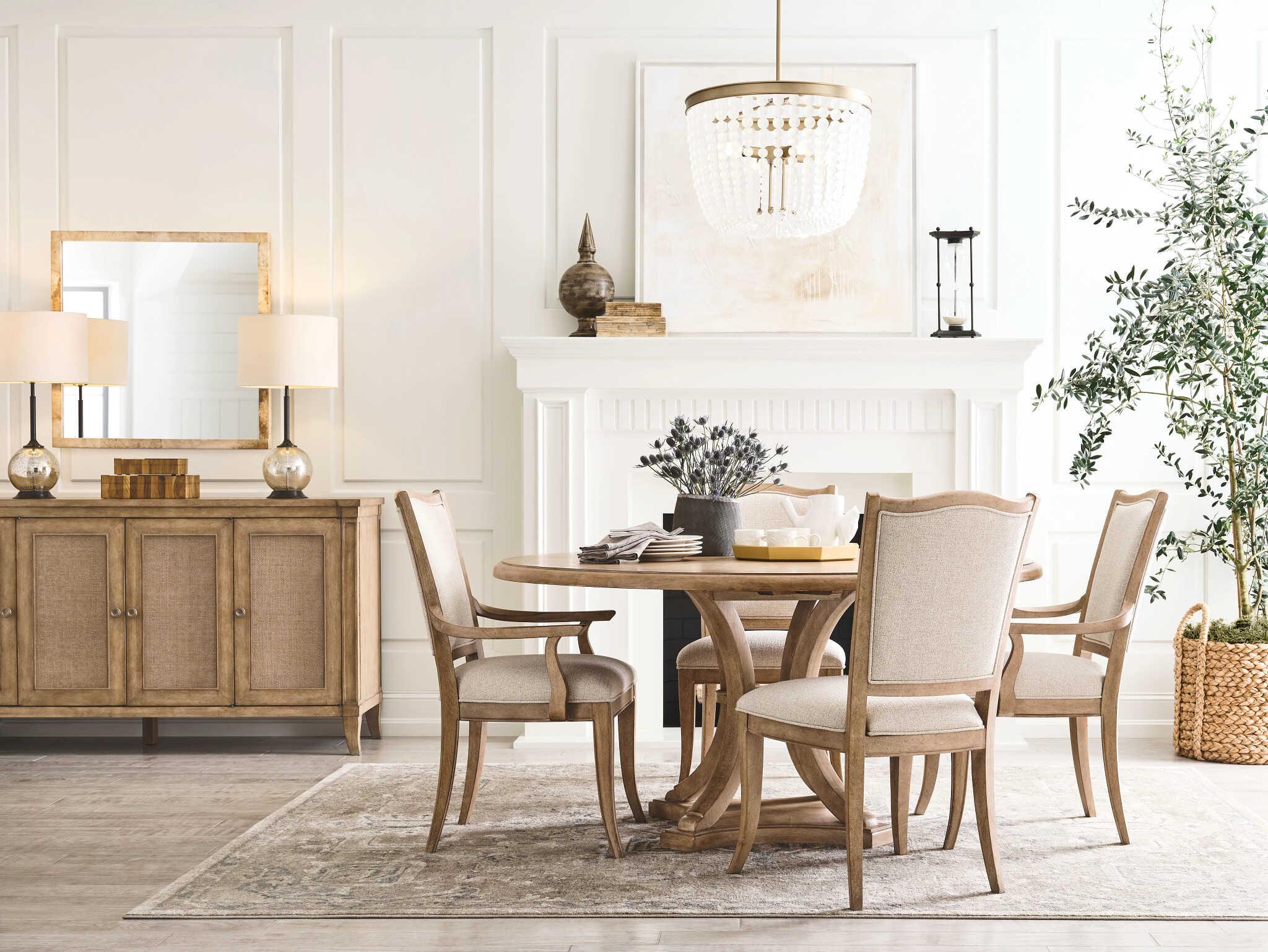 American Drew Chastain Solid Wood Dining Room Set