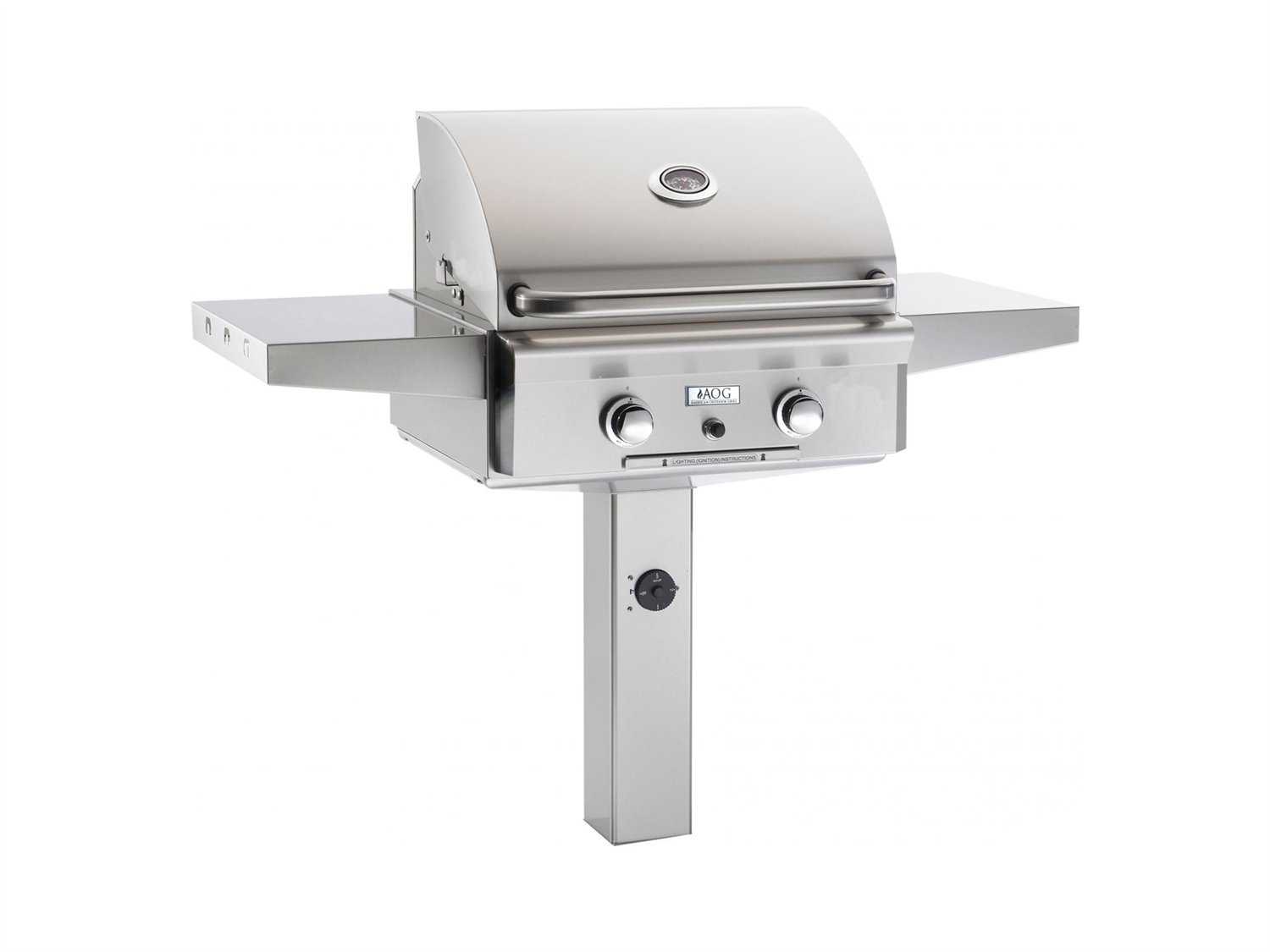 AOG T Series Post Mount 24'' BBQ Grill