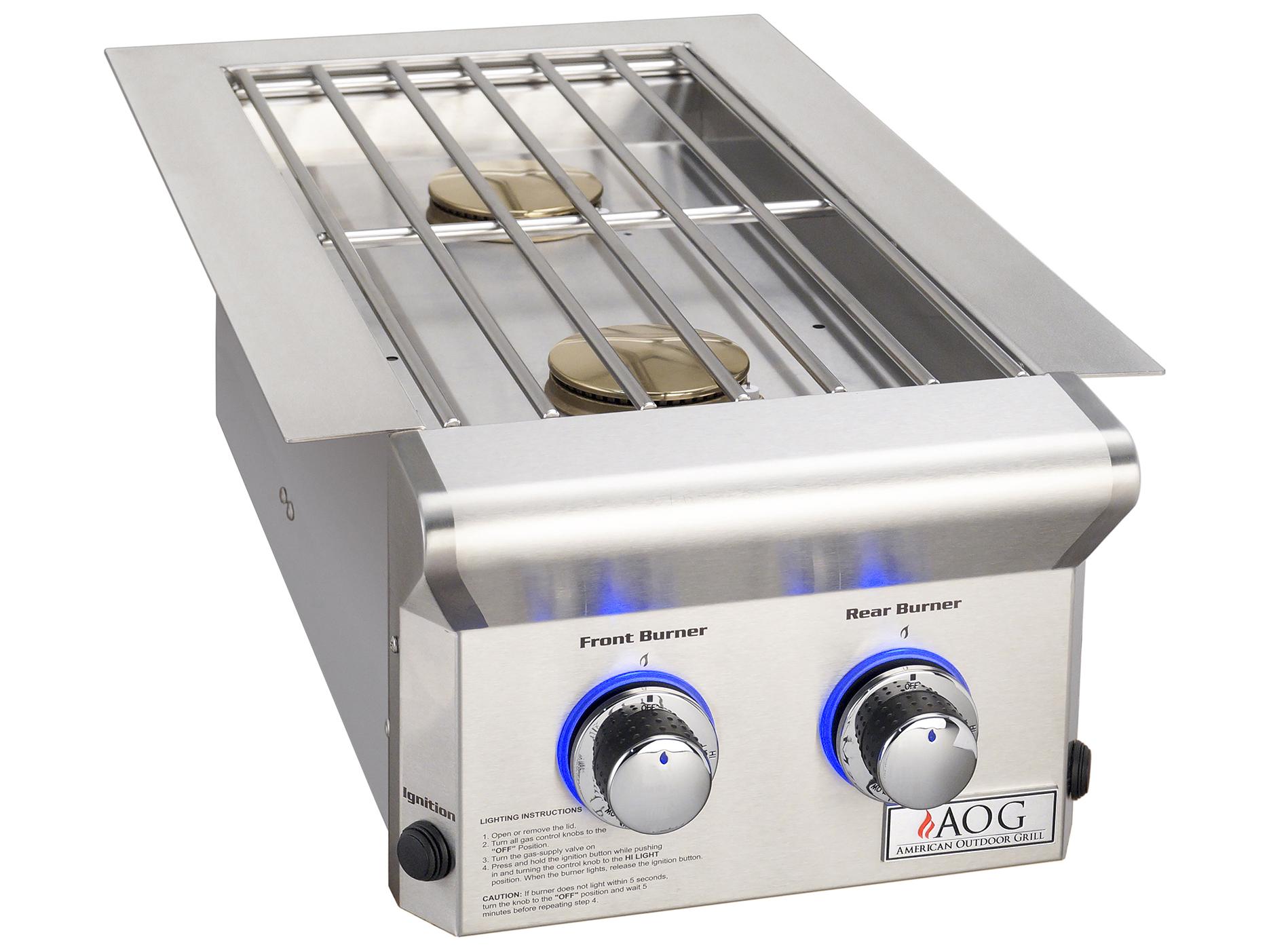 AOG Grill L-Series Drop-In Natural Gas Double Side Burner