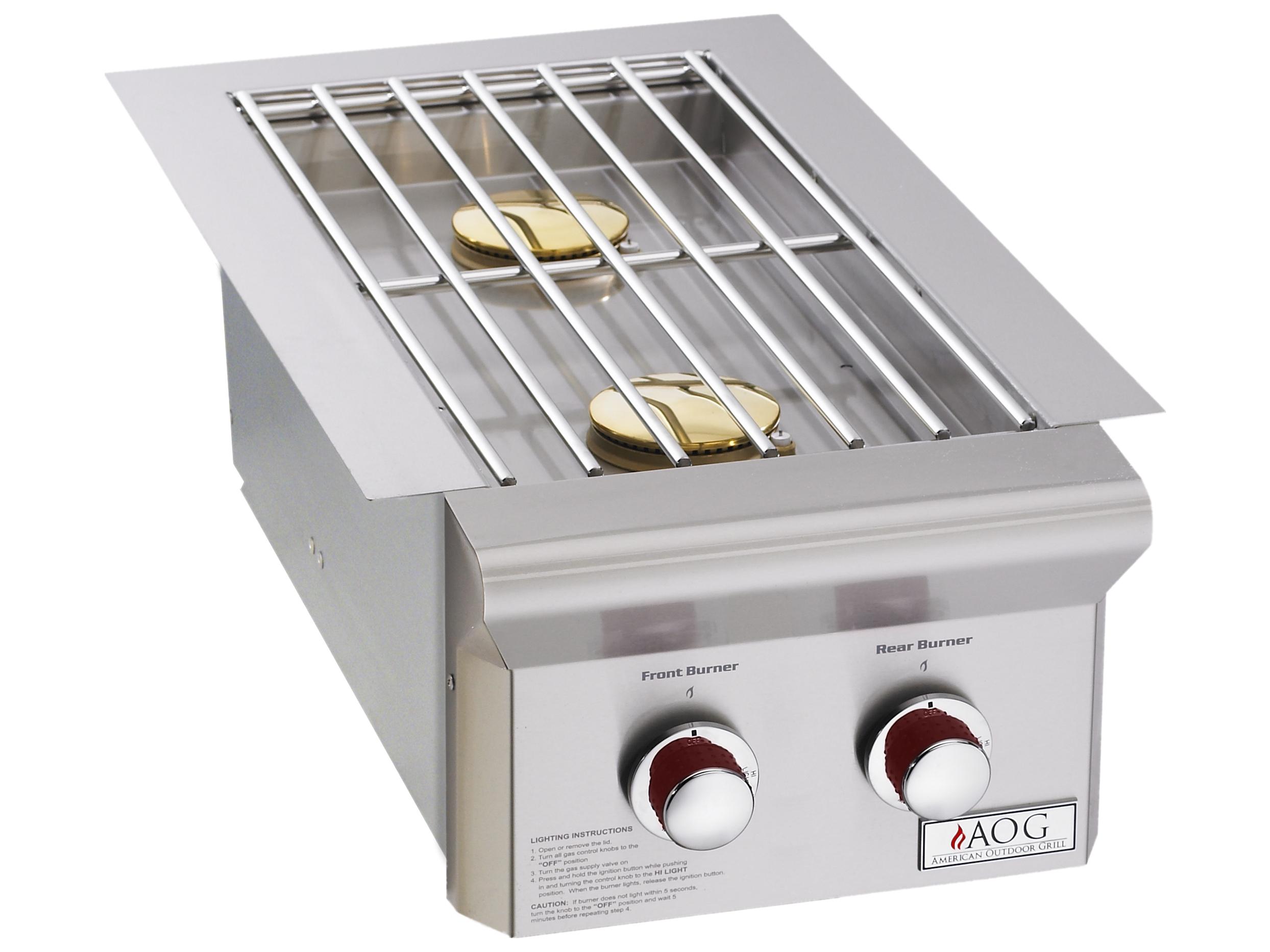AOG Grill T-Series Drop-In Natural Gas Double Side Burner