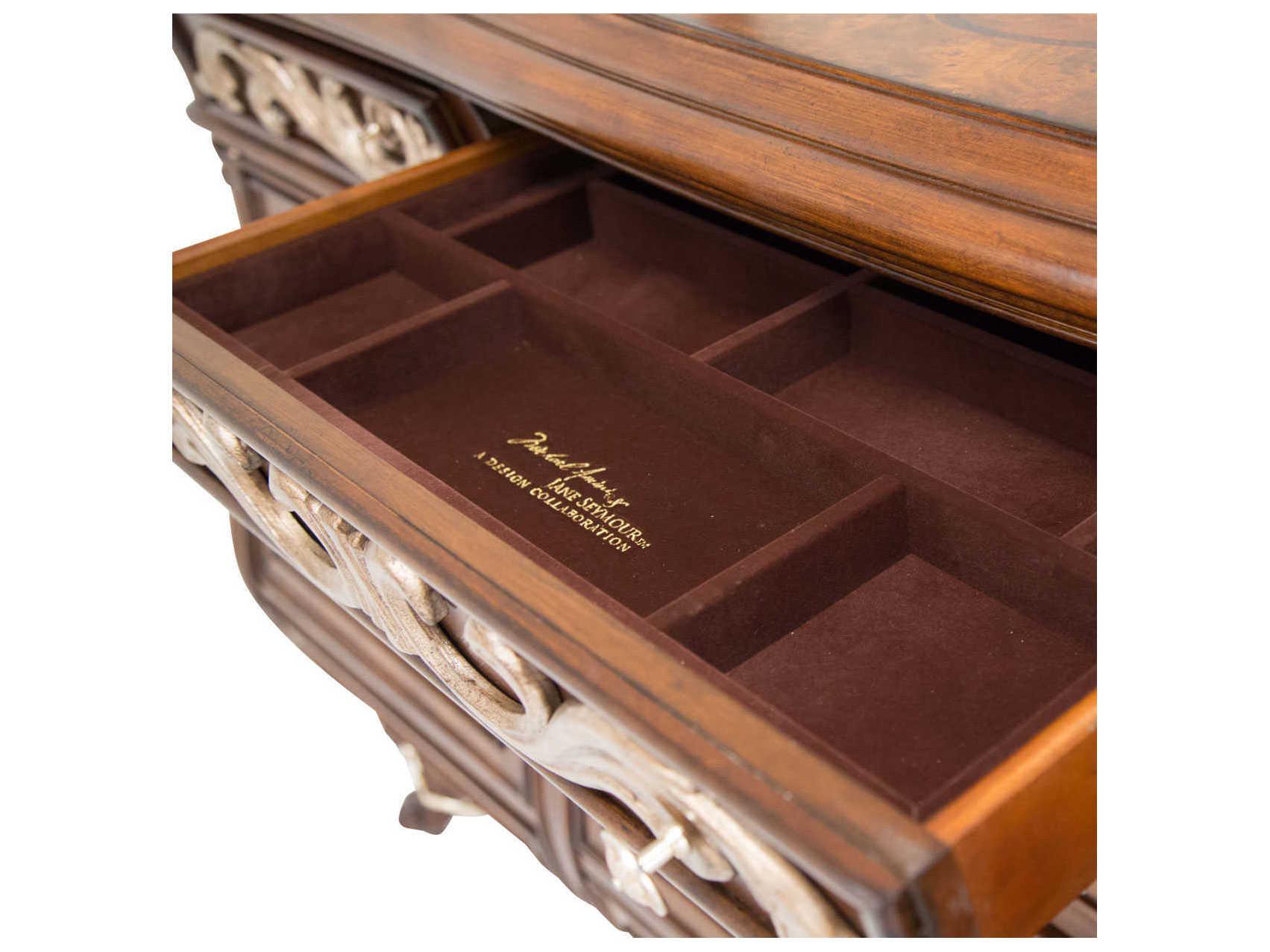 Luxecor Gilded 12-Drawers Brown Dresser