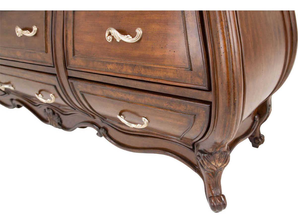 Luxecor Gilded 12-Drawers Brown Dresser