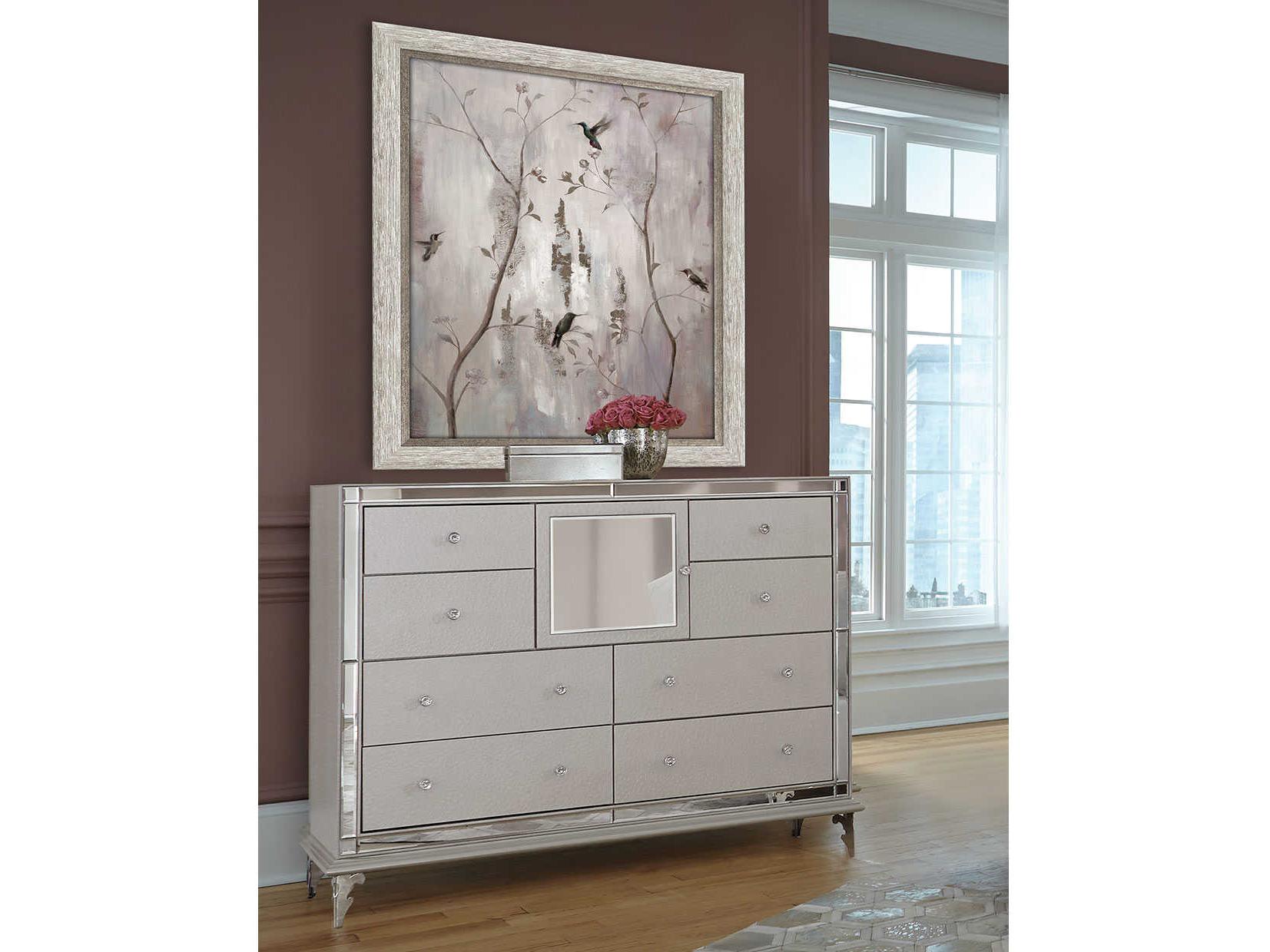 Luxecor Gilded White Double Dresser