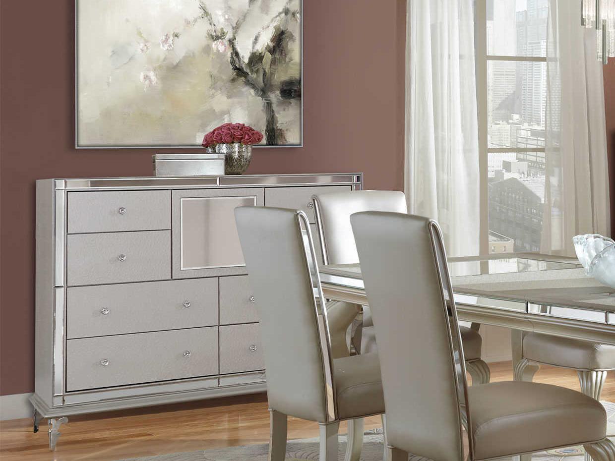 Luxecor Gilded White Double Dresser