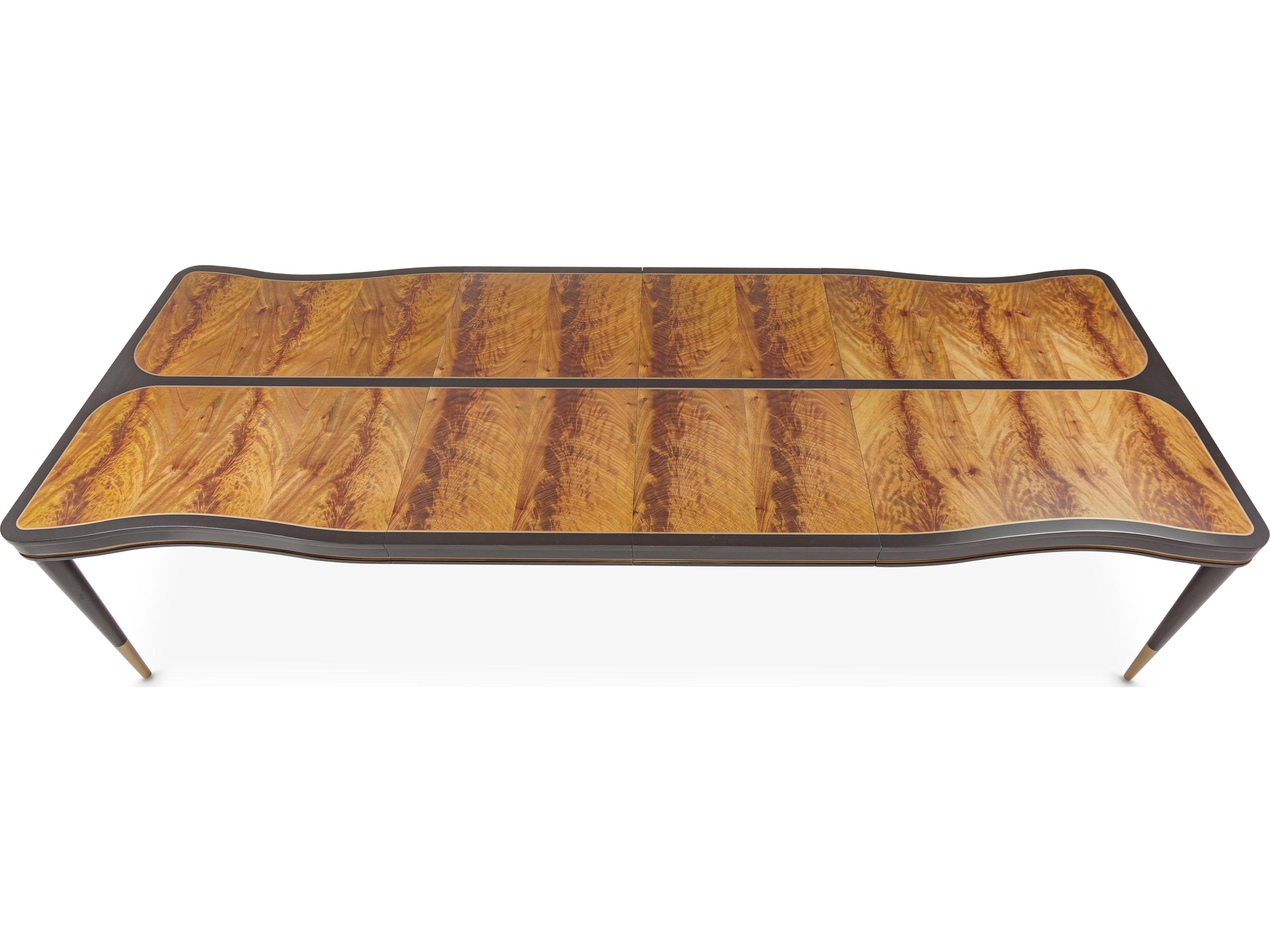 Michael Amini Malibu Crest - Mahogany Rectangular Wood Dining Table