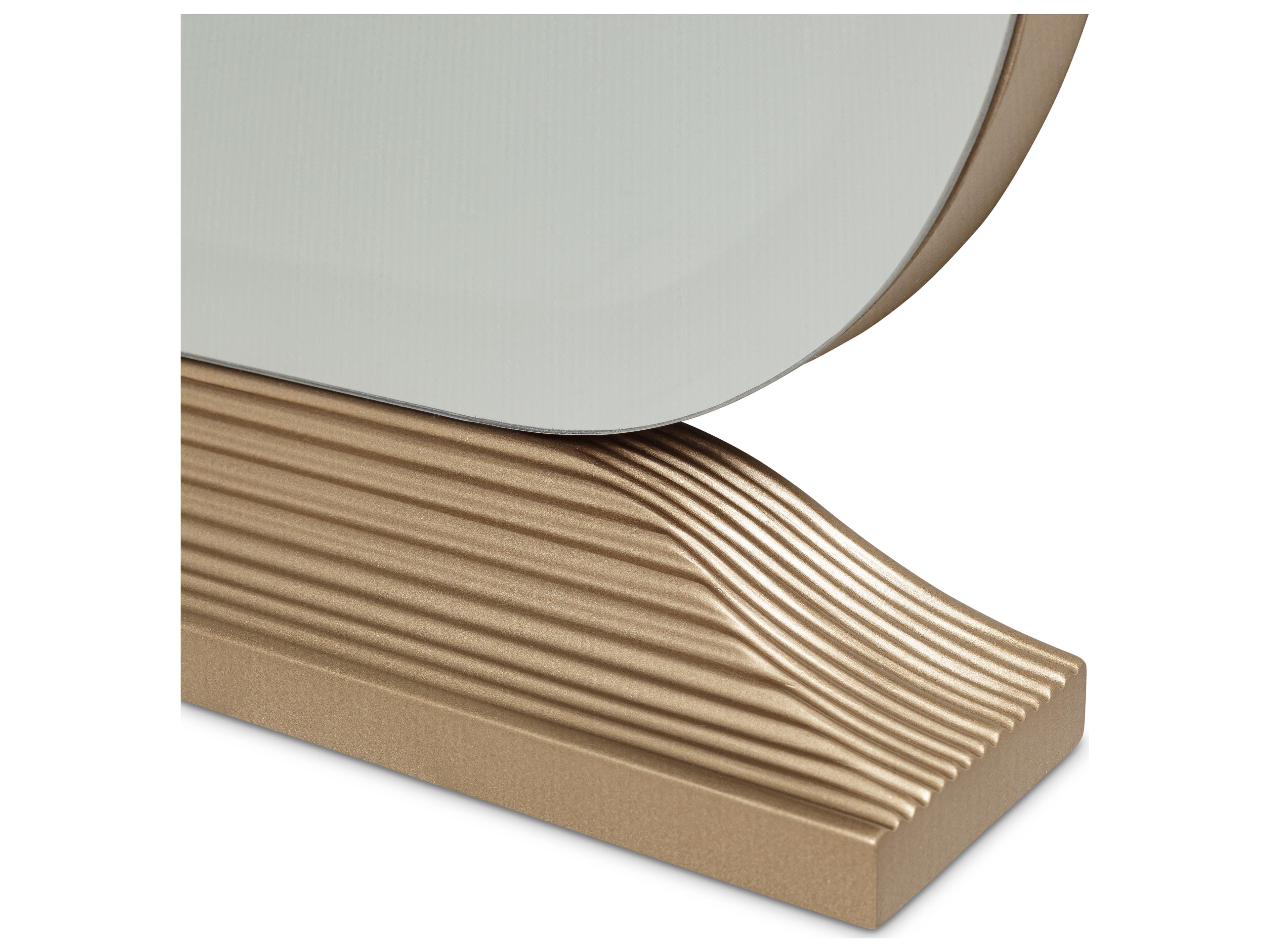 Michael Amini Malibu Crest - Mahogany Dresser Mirror