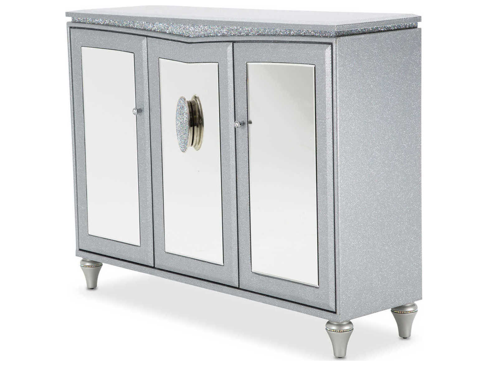Michael Amini Melrose Plaza 56" Dove Grey Sideboard