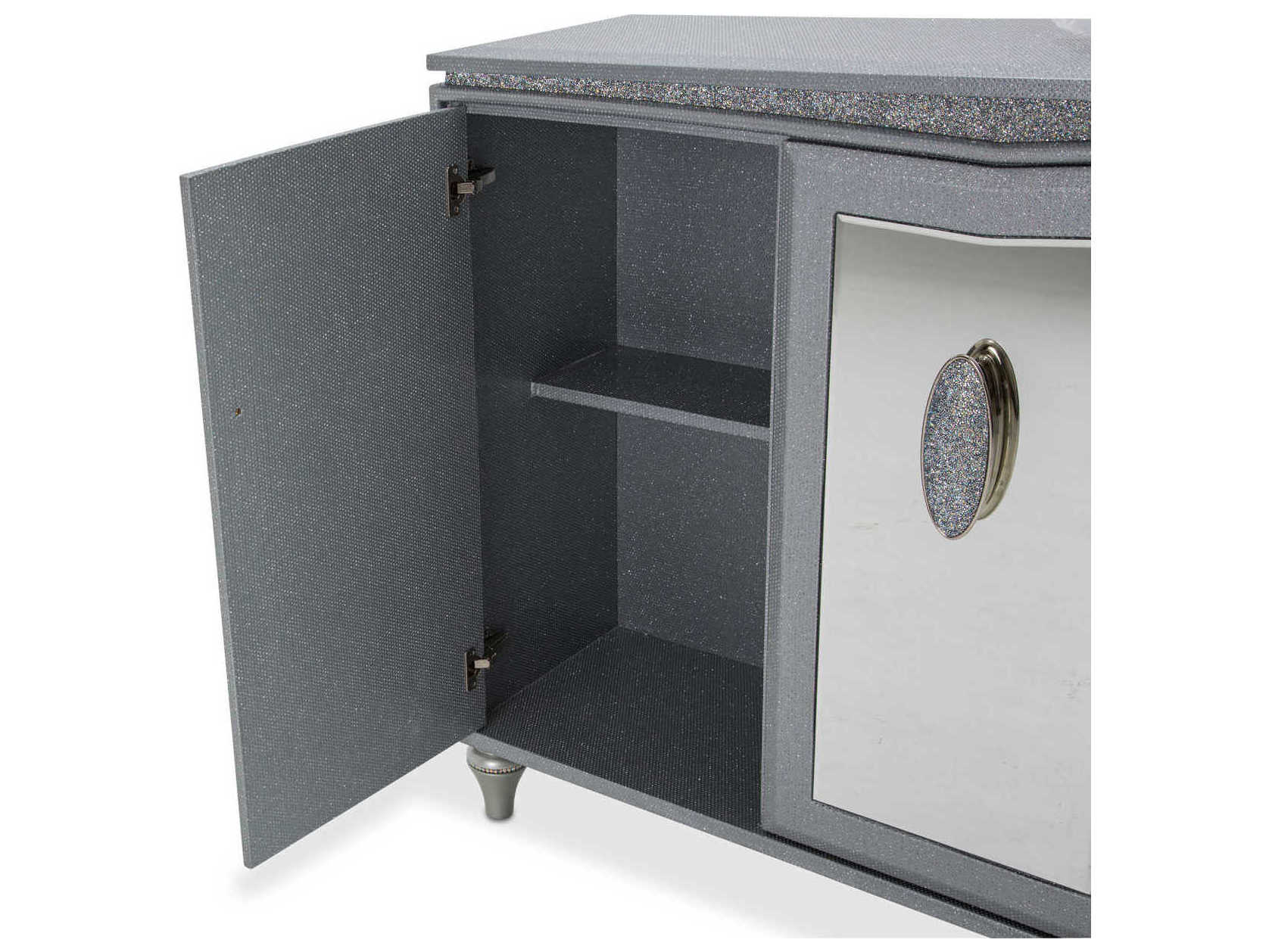 Michael Amini Melrose Plaza 56" Dove Grey Sideboard