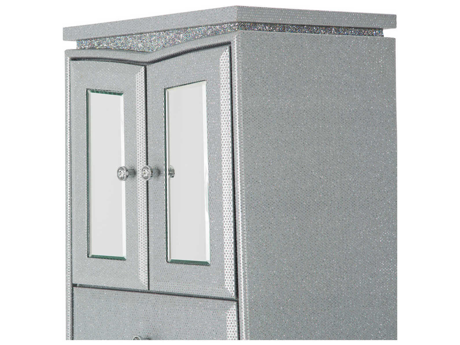 Michael Amini Melrose Plaza Dove Gray Accent Chest