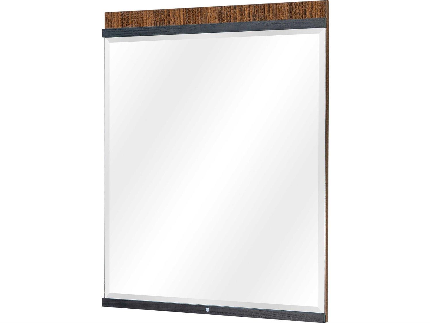 Michael Amini Kayner Charcoal Rectangular Dresser Mirror