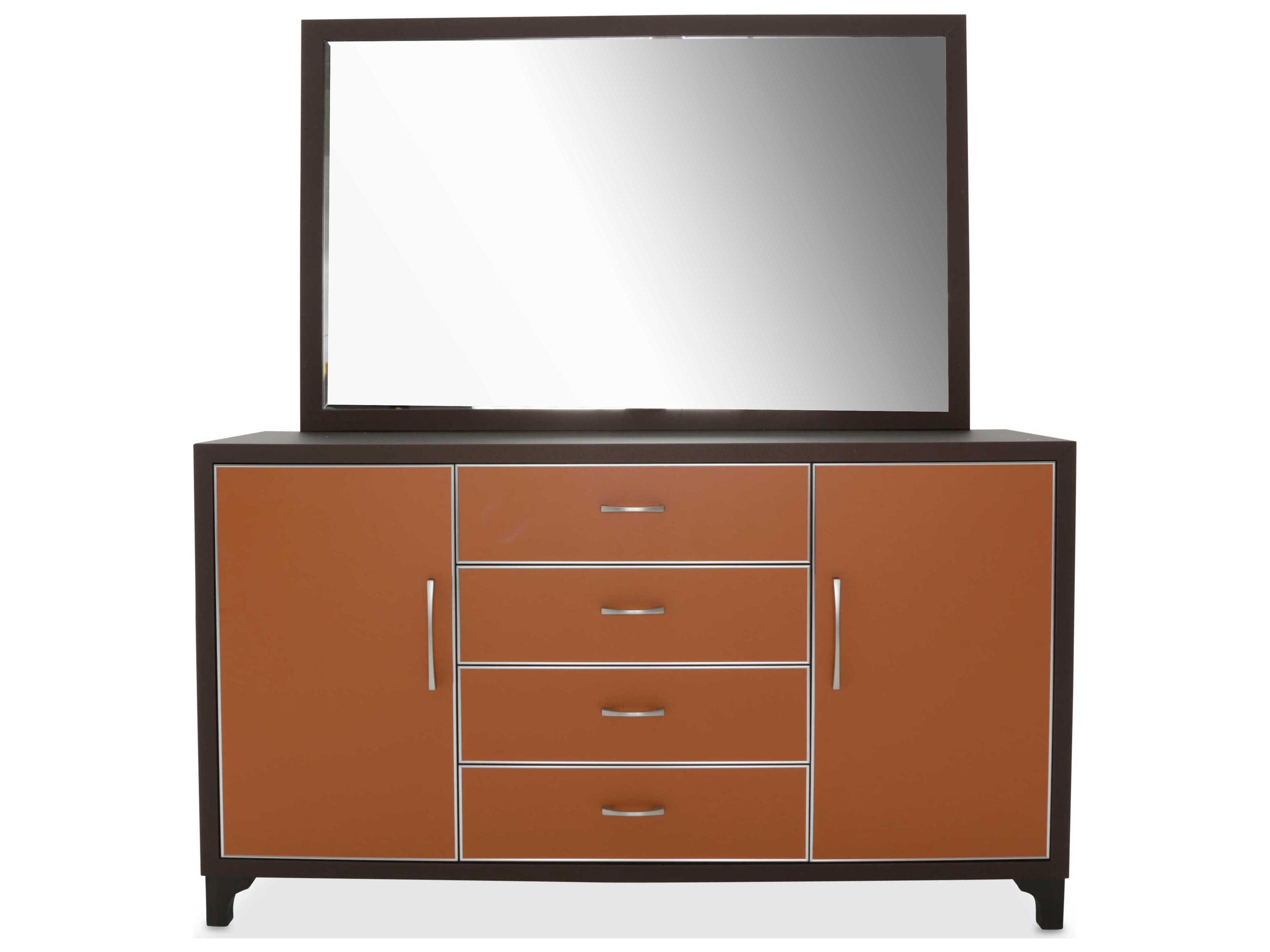 Michael Amini Rectangular Wall Mirror