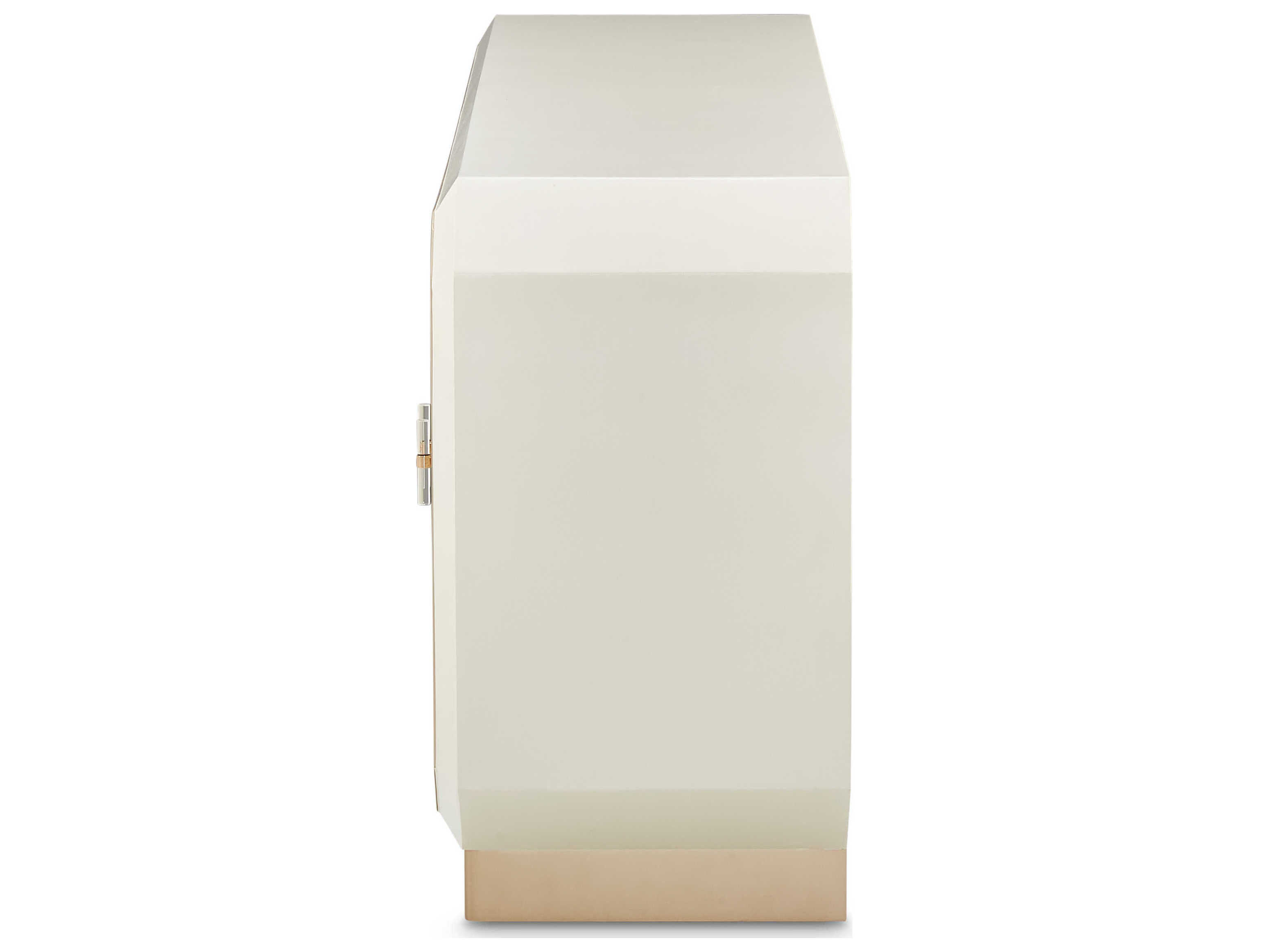 Michael Amini La Rachelle 74" Birch Wood Champagne Sideboard