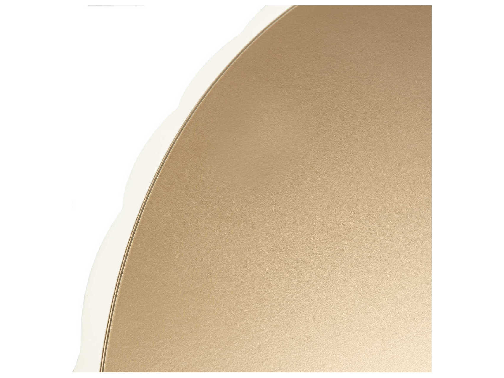 Michael Amini La Rachelle Round Glass Champagne Cocktail Table