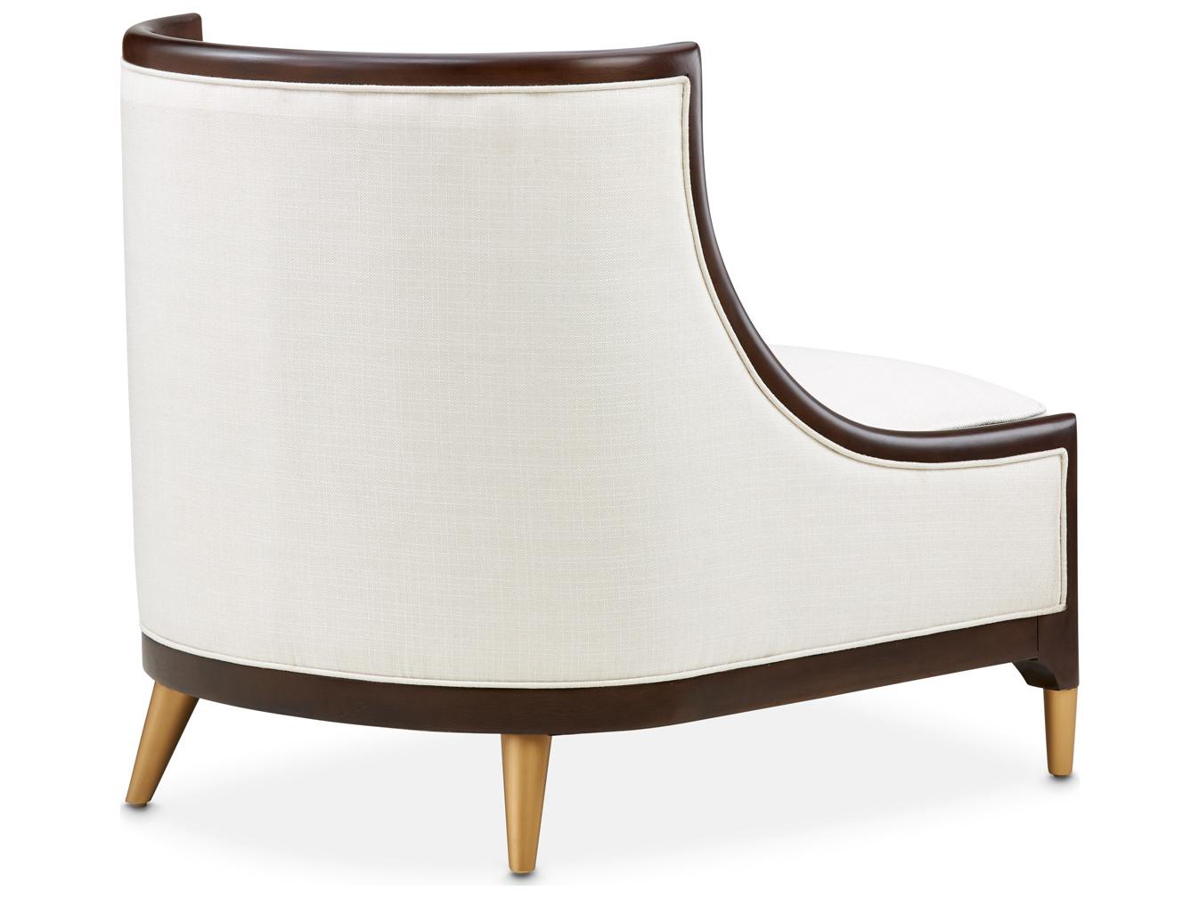 Michael Amini Belmont Place Cream Accent Chair