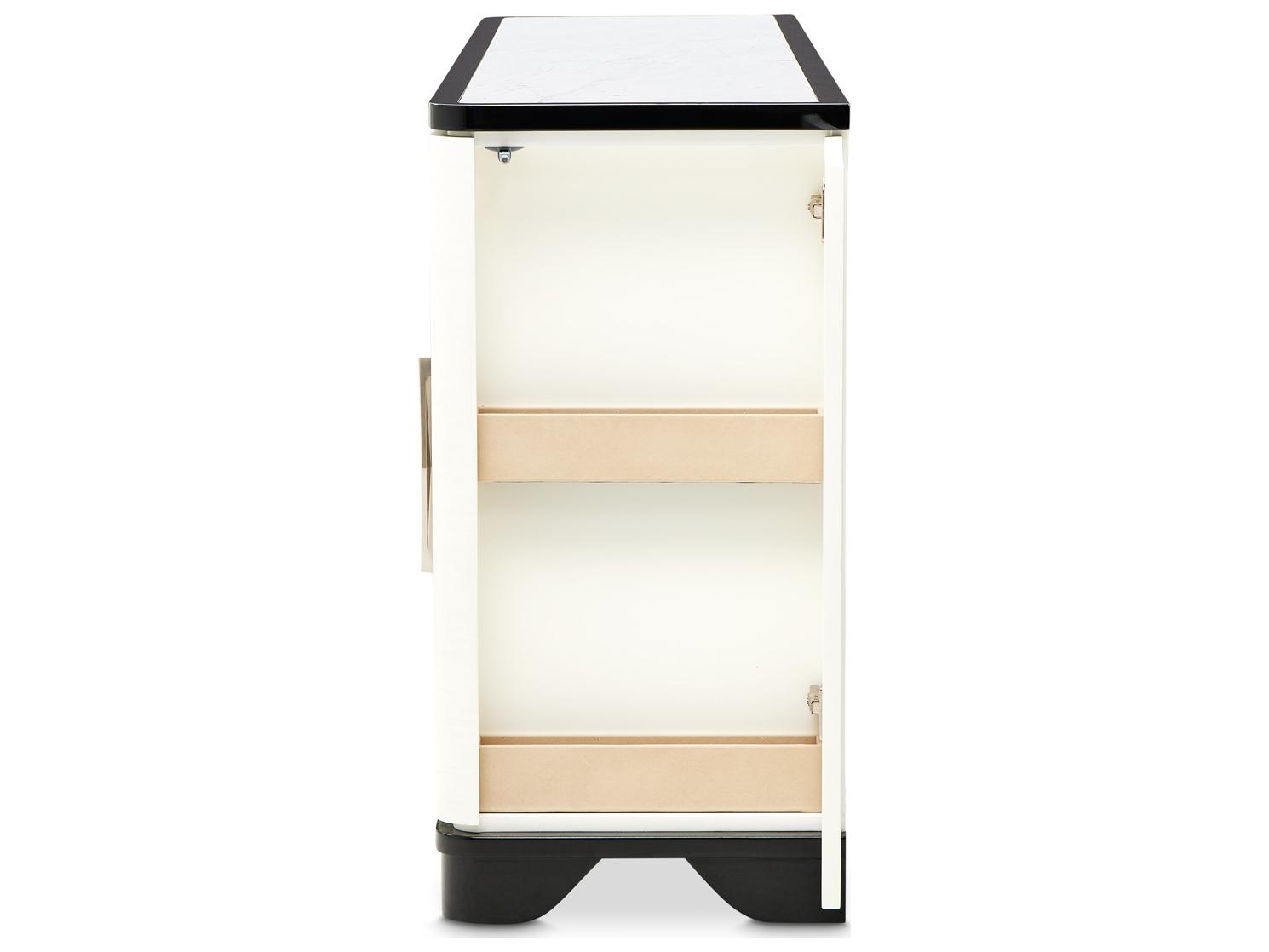 Michael Amini Tuxedo 72" Poplar Wood Sideboard