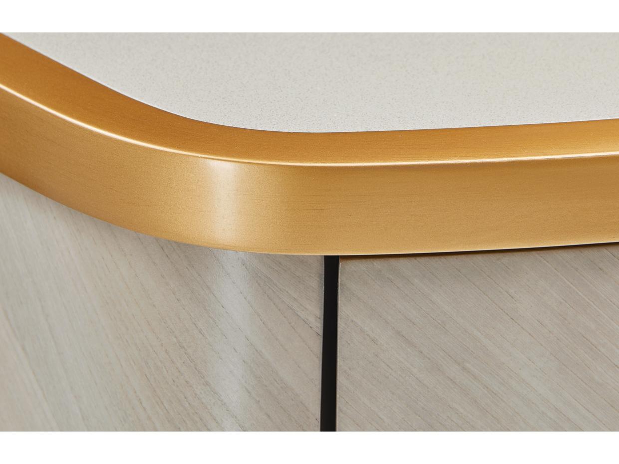 Michael Amini St. Charles 74" Poplar Wood Sideboard