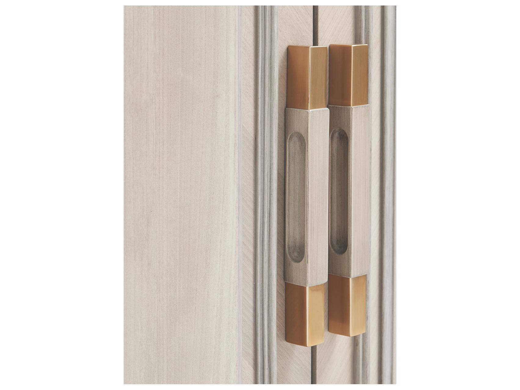 Michael Amini St. Charles 74" Poplar Wood Sideboard