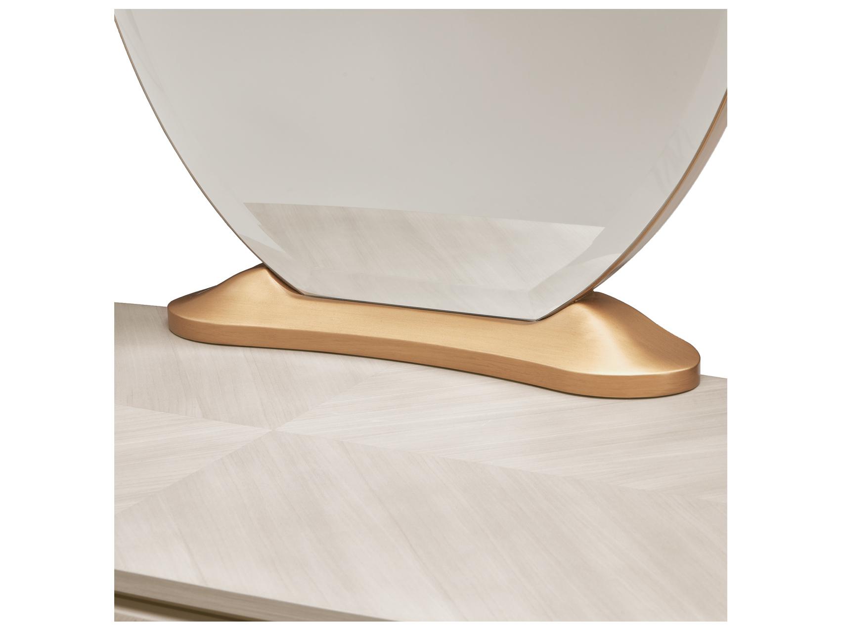 Michael Amini St. Charles Dresser Mirror Oval