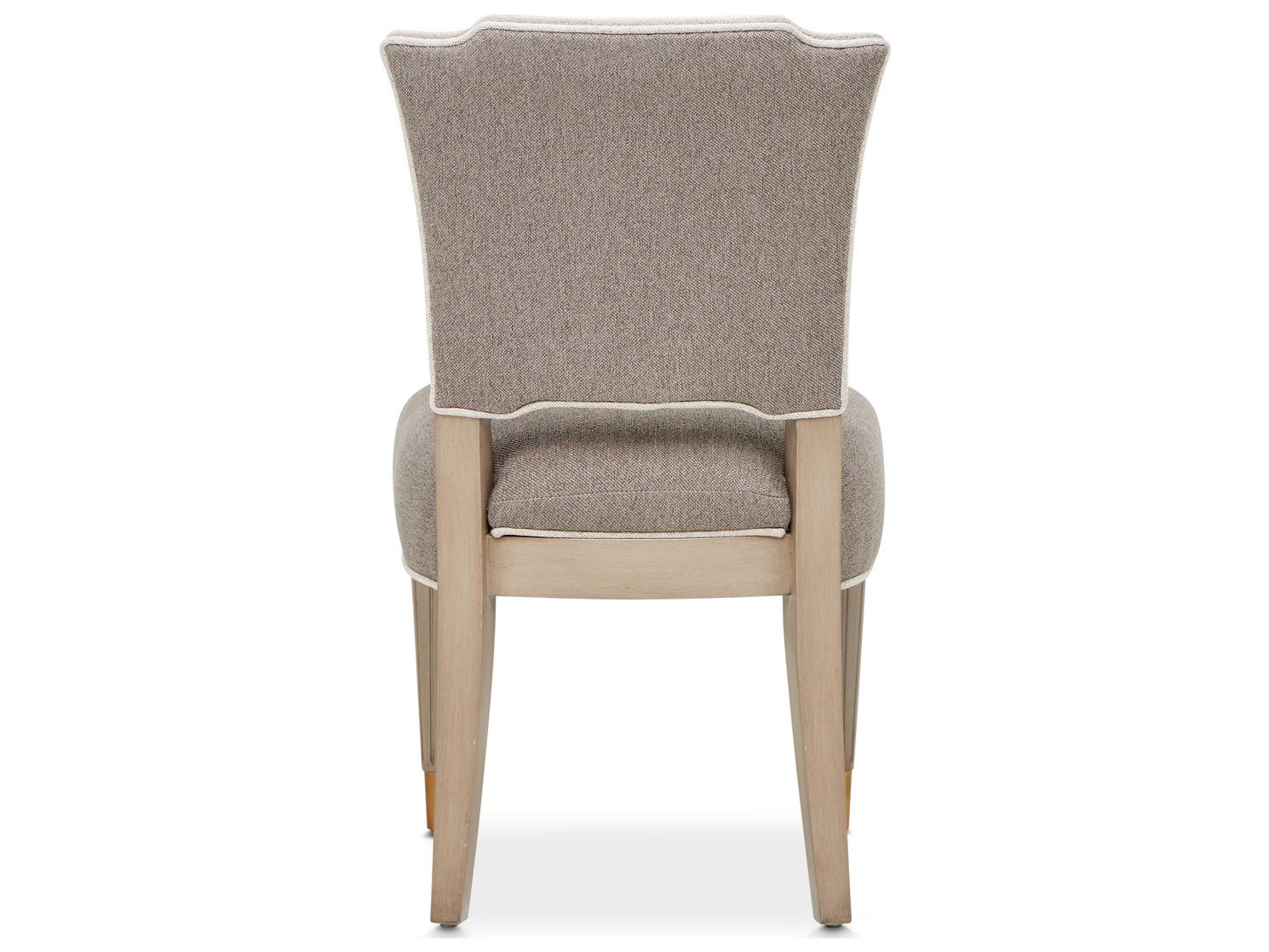 Michael Amini St. Charles Gray Accent Chair